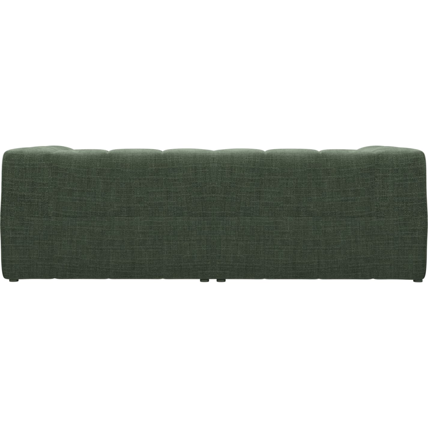 Lucello Tribute Dark Jade Modular Sofa with Ottoman - 3 Piece color Tribute Dark Jade