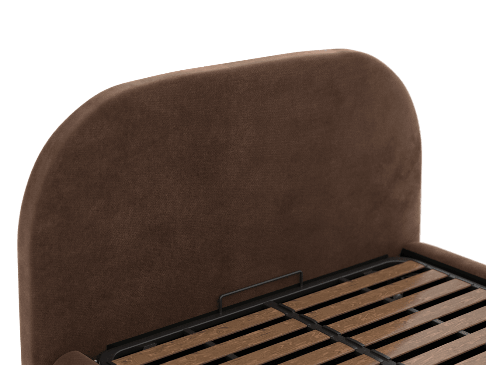 Capri Gas Lift Bed Muse Chocolate color Muse Chocolate