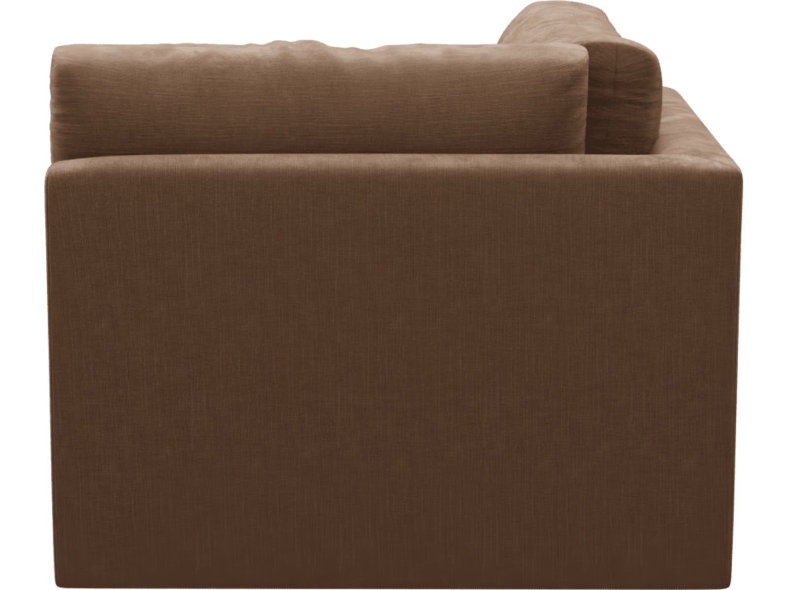 Haven Tribute Chestnut Corner Sofa Chair Module color Tribute Chestnut