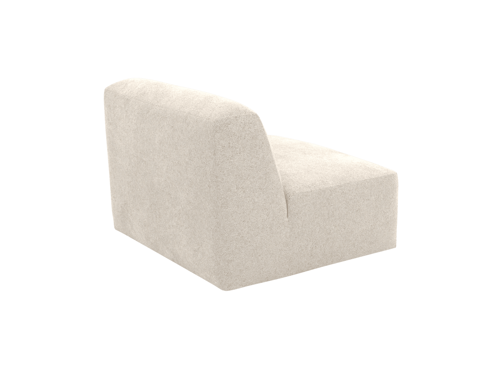 Copenhagen Avon Mineral Armless Chair Sofa Module color Avon Mineral