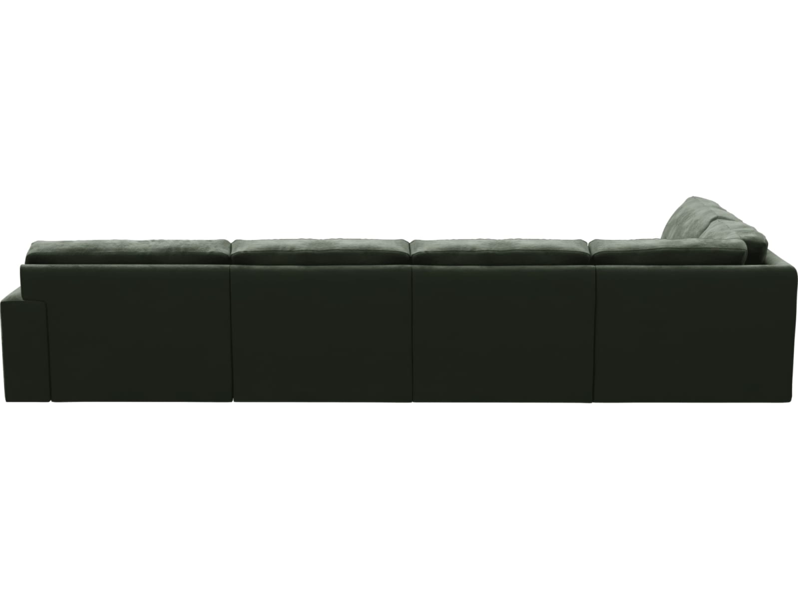Monica Muse Forest Sofa - 6 Seater LAF Terminal color Muse Forest