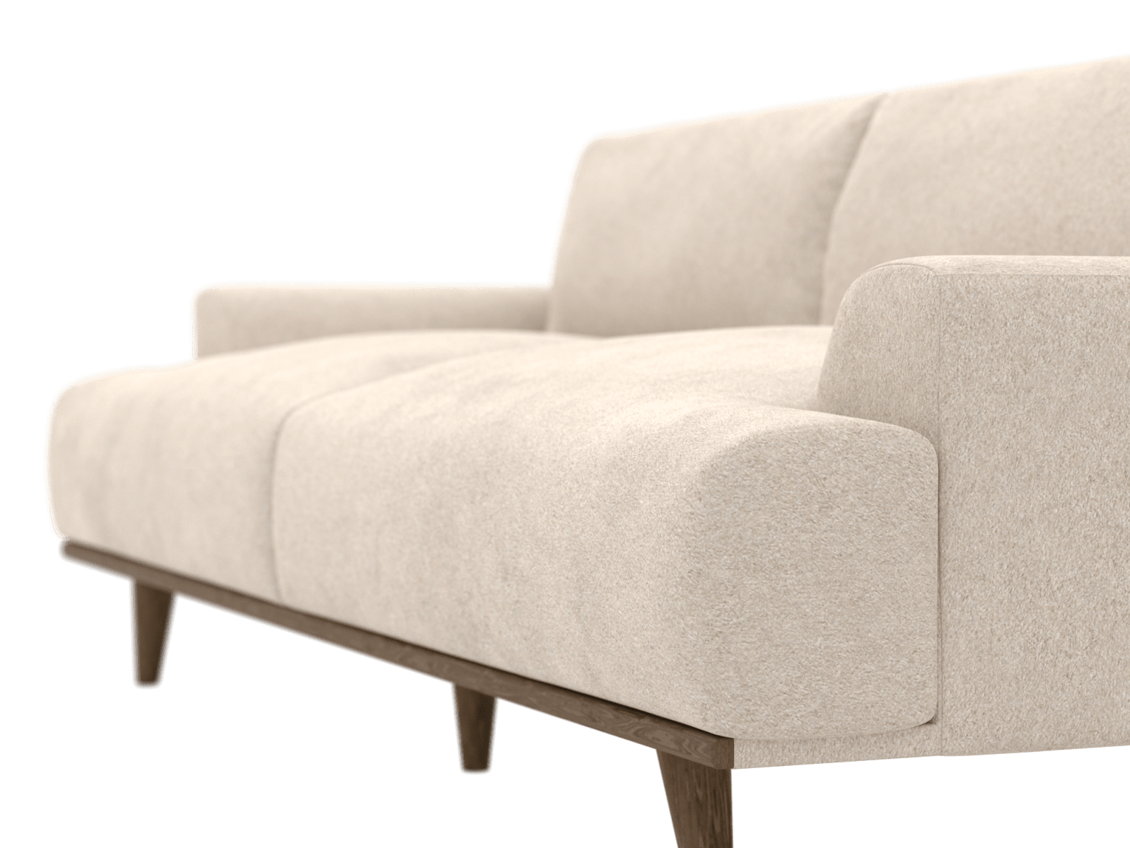 Dane Avon Taupe Sofa - 3 Seater color Avon Taupe