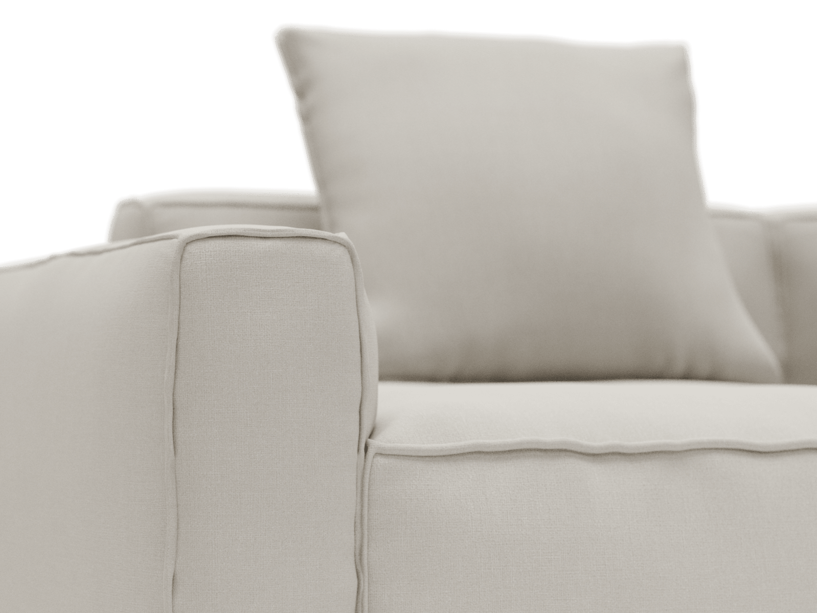 Riley Apt Santa Fe Sand Sofa - 2 Seater color Santa Fe Sand
