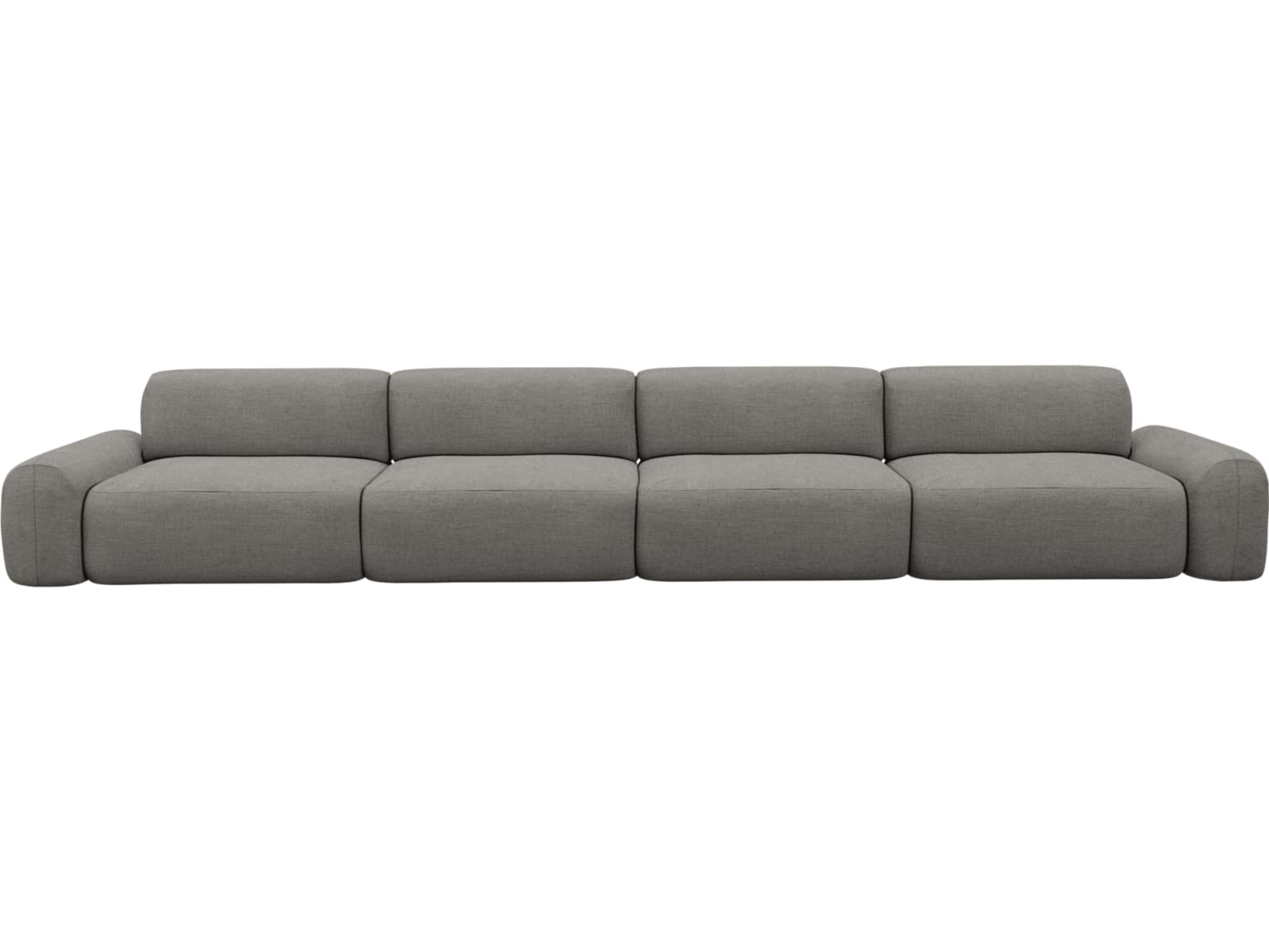 Beckett Isla Soft Grey Modular Sofa - 4 Seater color Isla Soft Grey