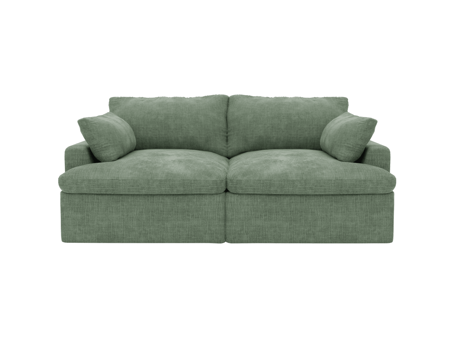 Retreat Tribute Dark Jade Modular Sofa - 2 Piece color Tribute Dark Jade