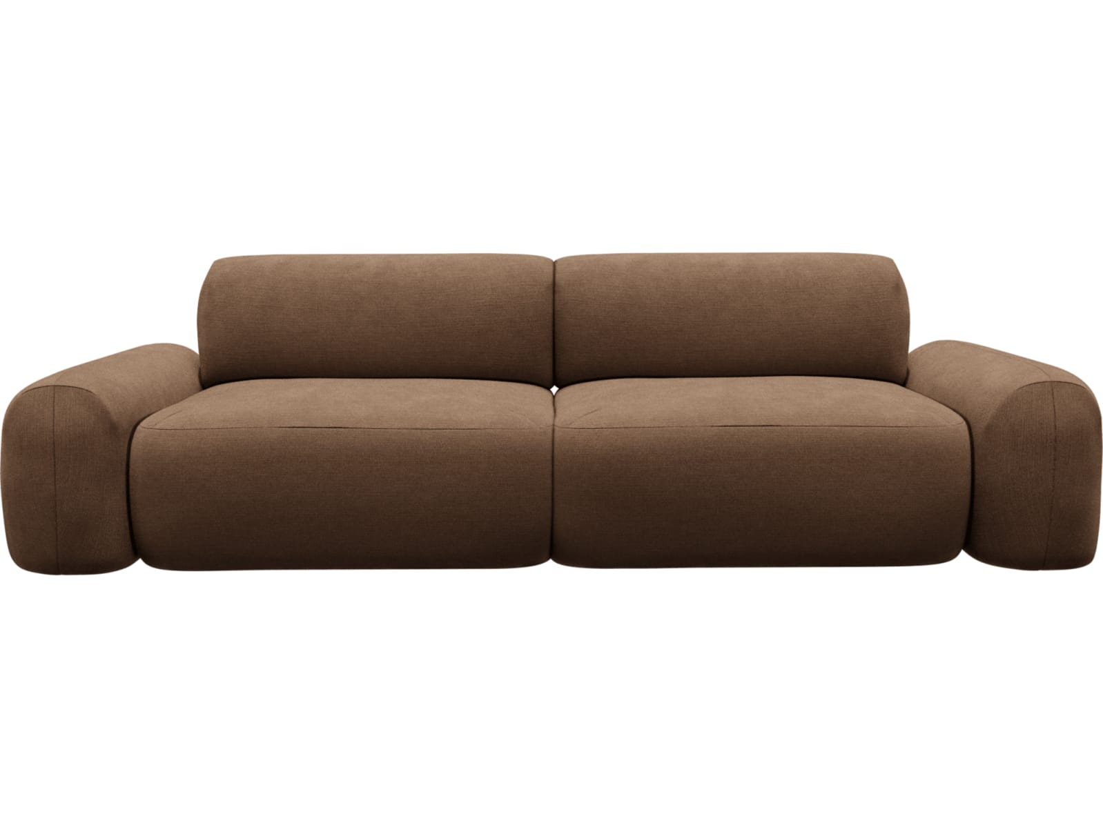 Beckett Tribute Chestnut Modular Sofa - 2 Seater color Tribute Chestnut