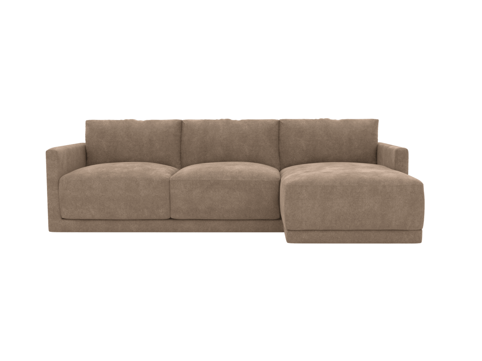 Haven Tribute Walnut 3 Seater Chaise Sofa color Tribute Walnut