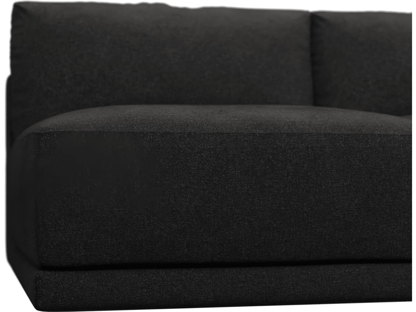 Haven California Charcoal Right Arm Facing 3 Seater Sofa Module color California Charcoal