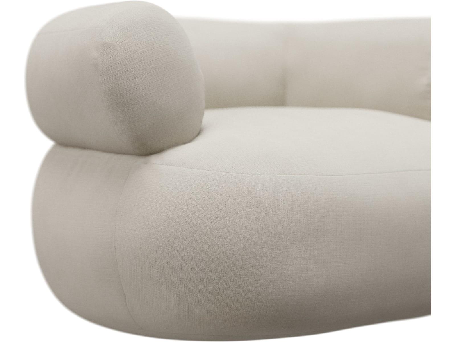 Colette Toorak Pearl Swivel Armchair color Toorak Pearl