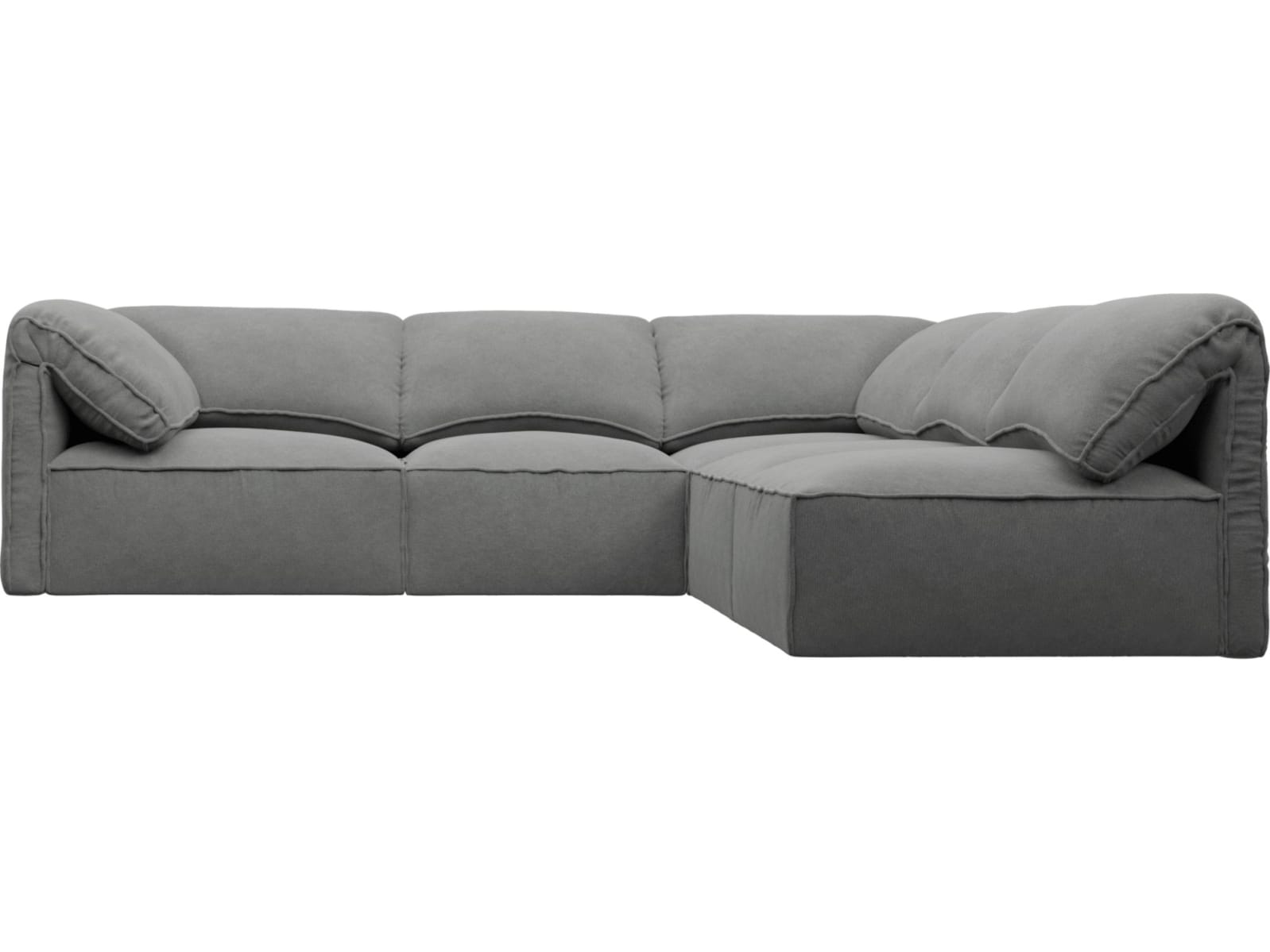 Kai Maya Flint Modular Sofa - 5 Seater color Maya Flint