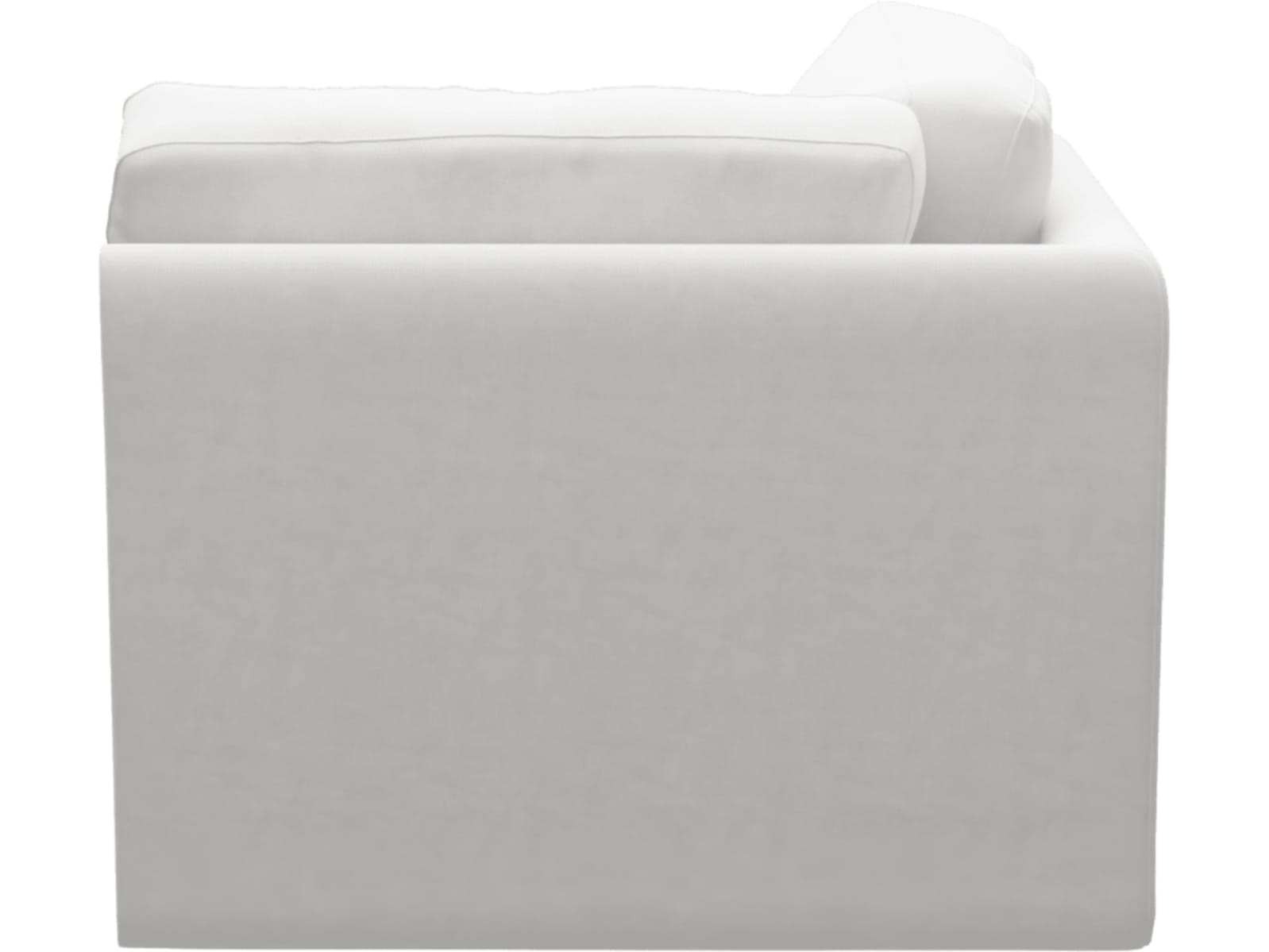 Monica Muse Frost Corner Sofa Chair Module color Muse Frost