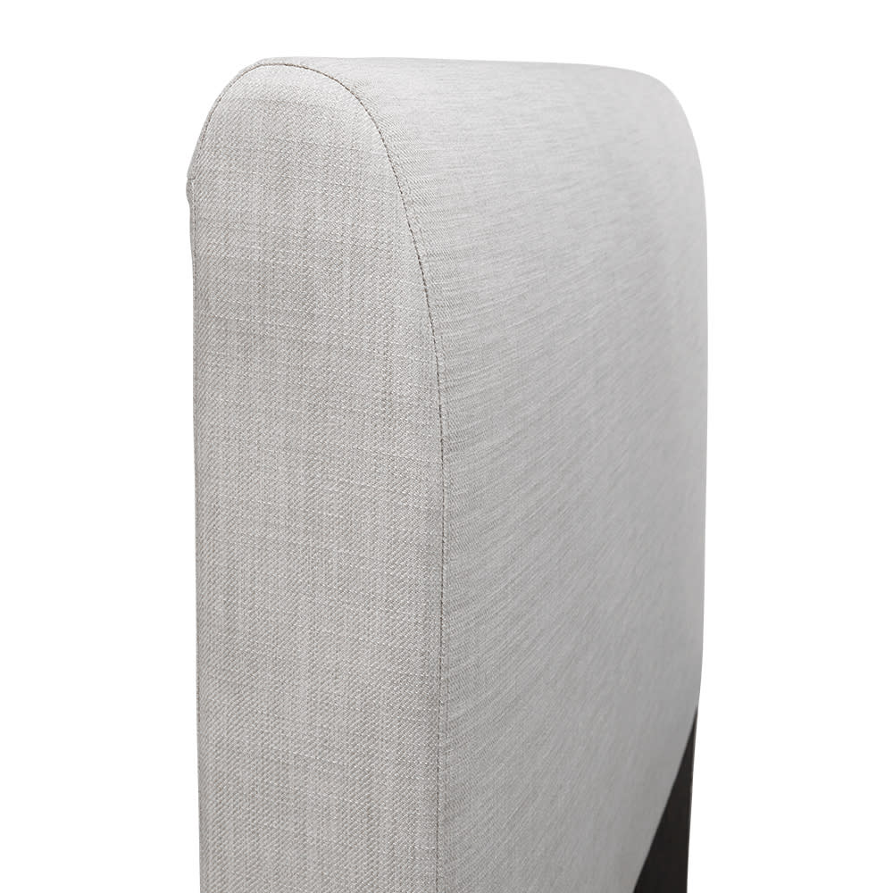 Forbes Bed Head Light Grey - King color Light Grey