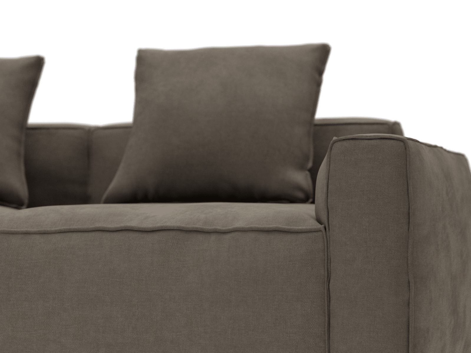 Riley Apt Muse Mink Sofa - 5 Seater LAF Terminal color Muse Mink