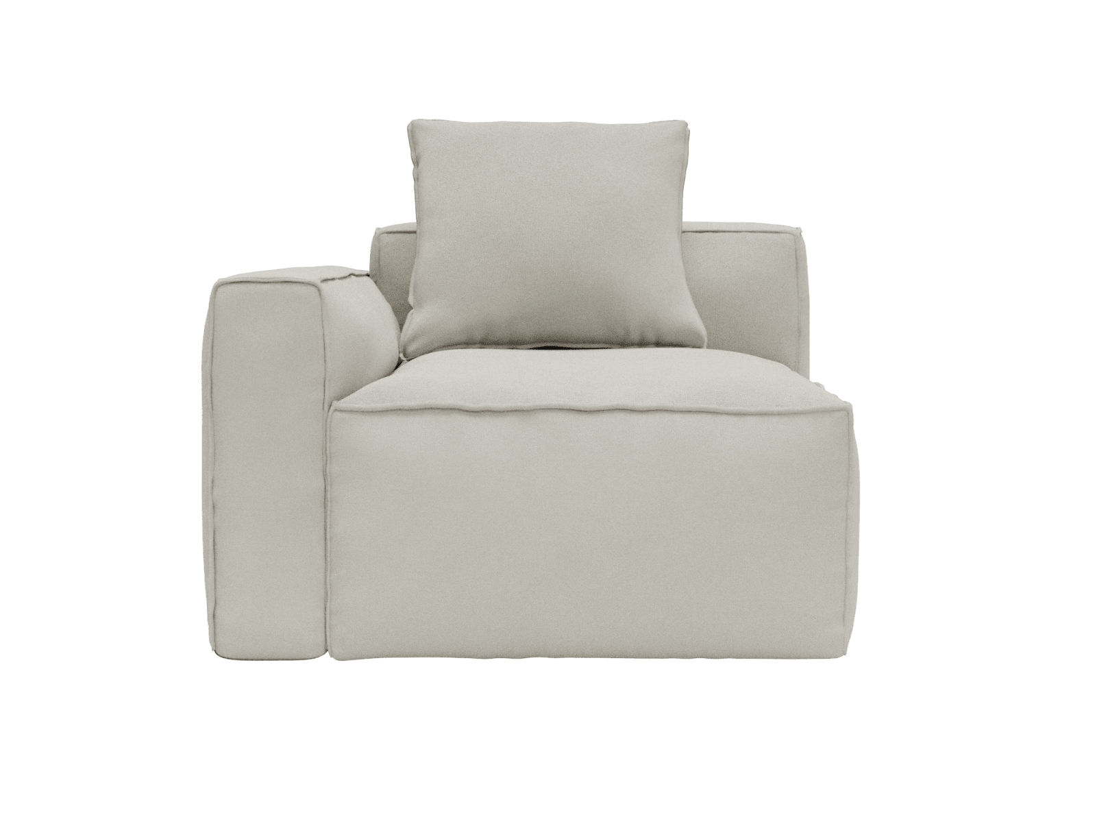 Riley Apt California Ivory Slip Cover color California Ivory