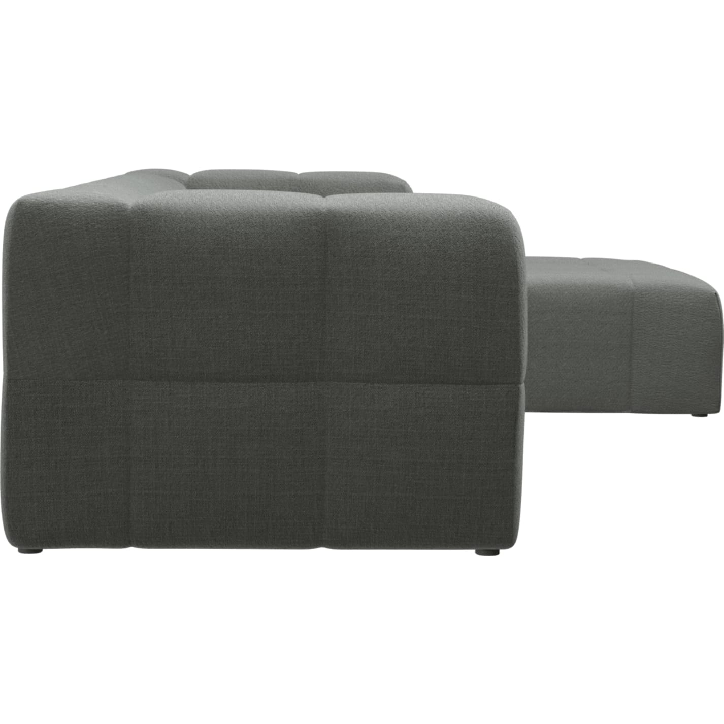 Lucello Tribute Storm Modular Sofa with Ottoman - 4 Piece color Tribute Storm