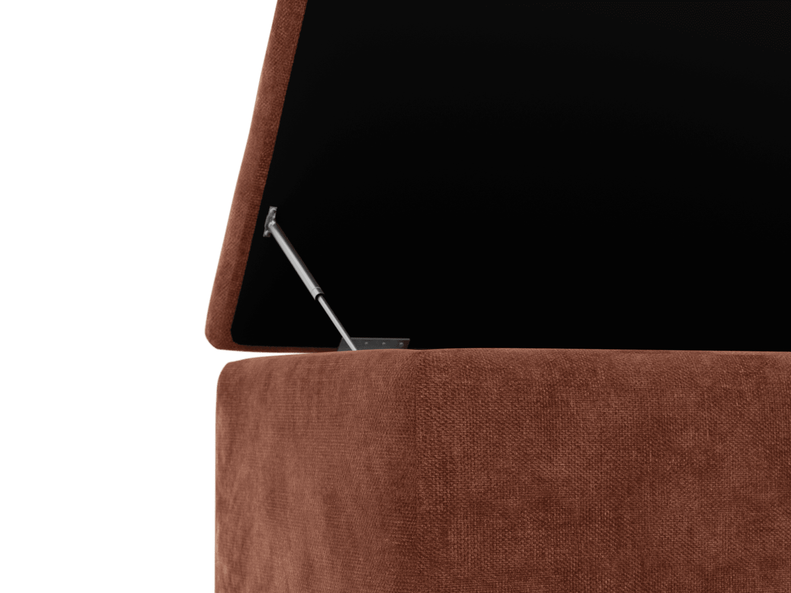 Leo Blanket Box Muse Rust color Muse Rust