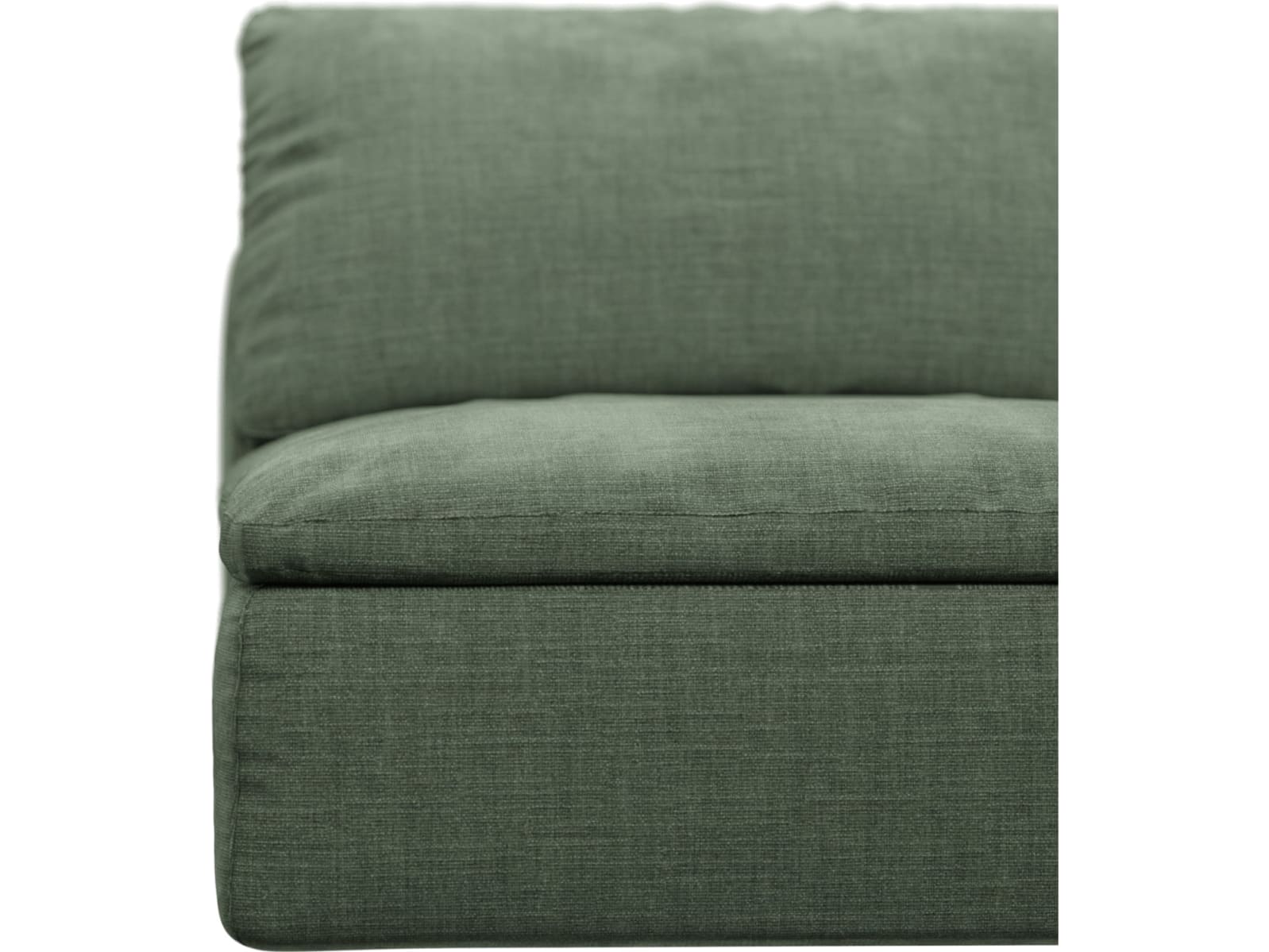 Cloud Deep Armless Module Tribute Dark Jade color Tribute Dark Jade