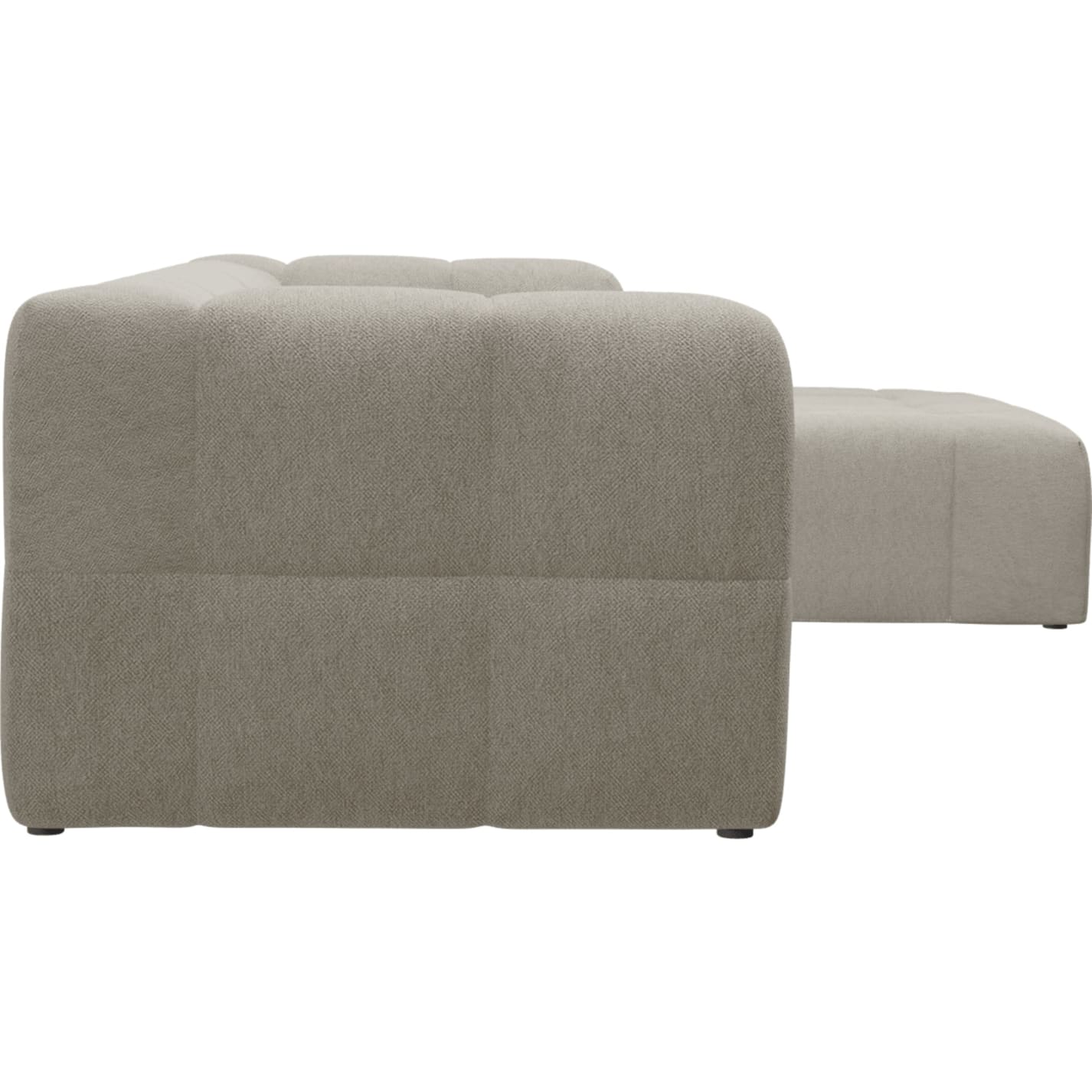 Lucello Noa Desert Modular Sofa with Ottoman - 4 Piece color Noa Desert