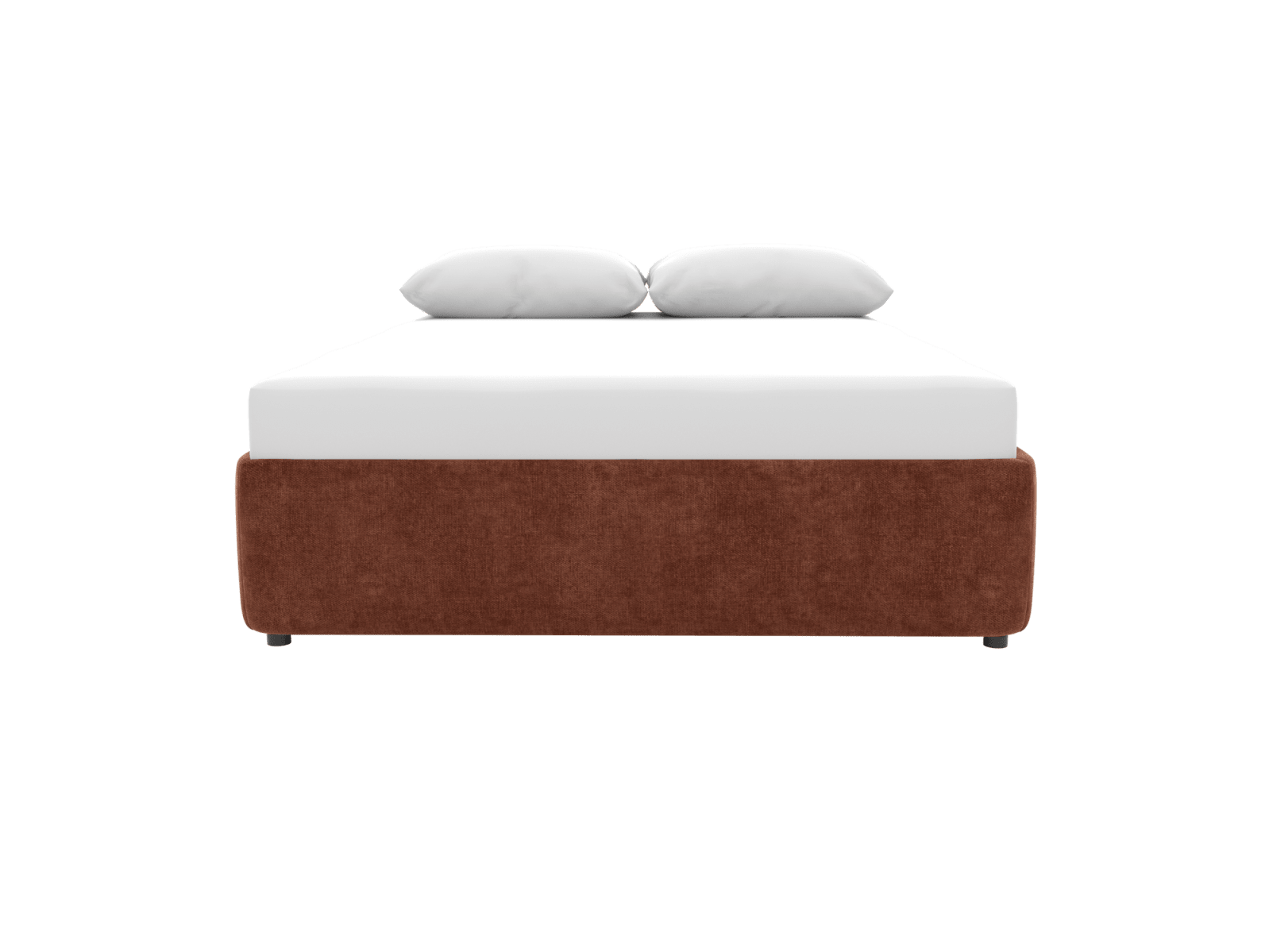 Leo Bed Base Muse Rust Double color Muse Rust