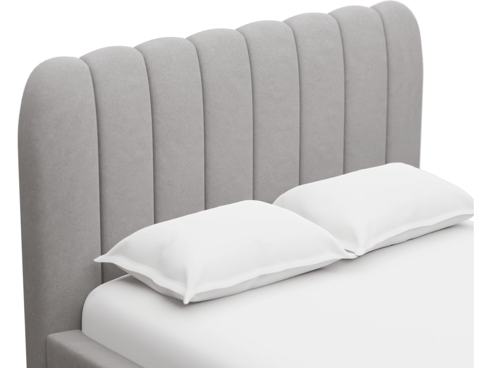 Maeve Bed View Steel color View Steel