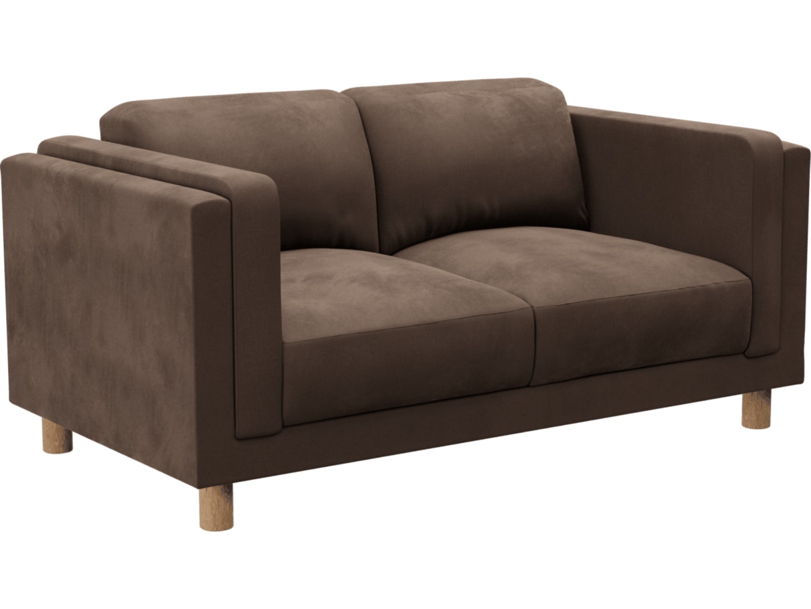 Hayes Muse Chocolate Sofa - 2 Seater color Muse Chocolate