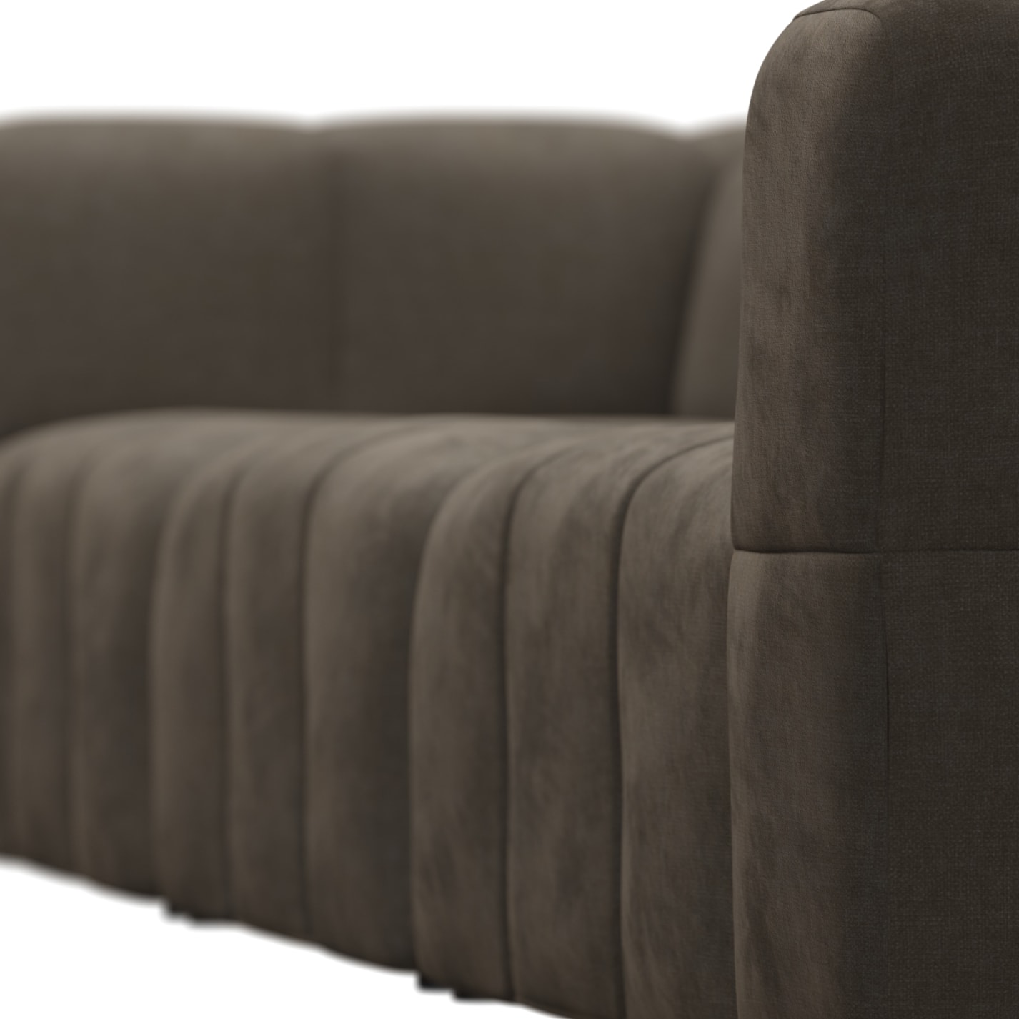 Lucello Muse Mink Modular Sofa - 3 Seater color Muse Mink