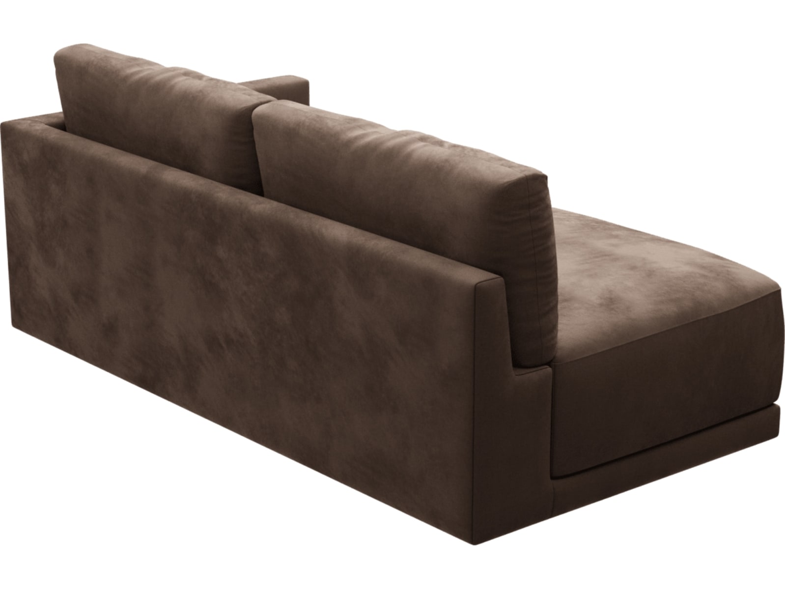 Haven Muse Chocolate Right Arm Facing 3 Seater Sofa Module color Muse Chocolate