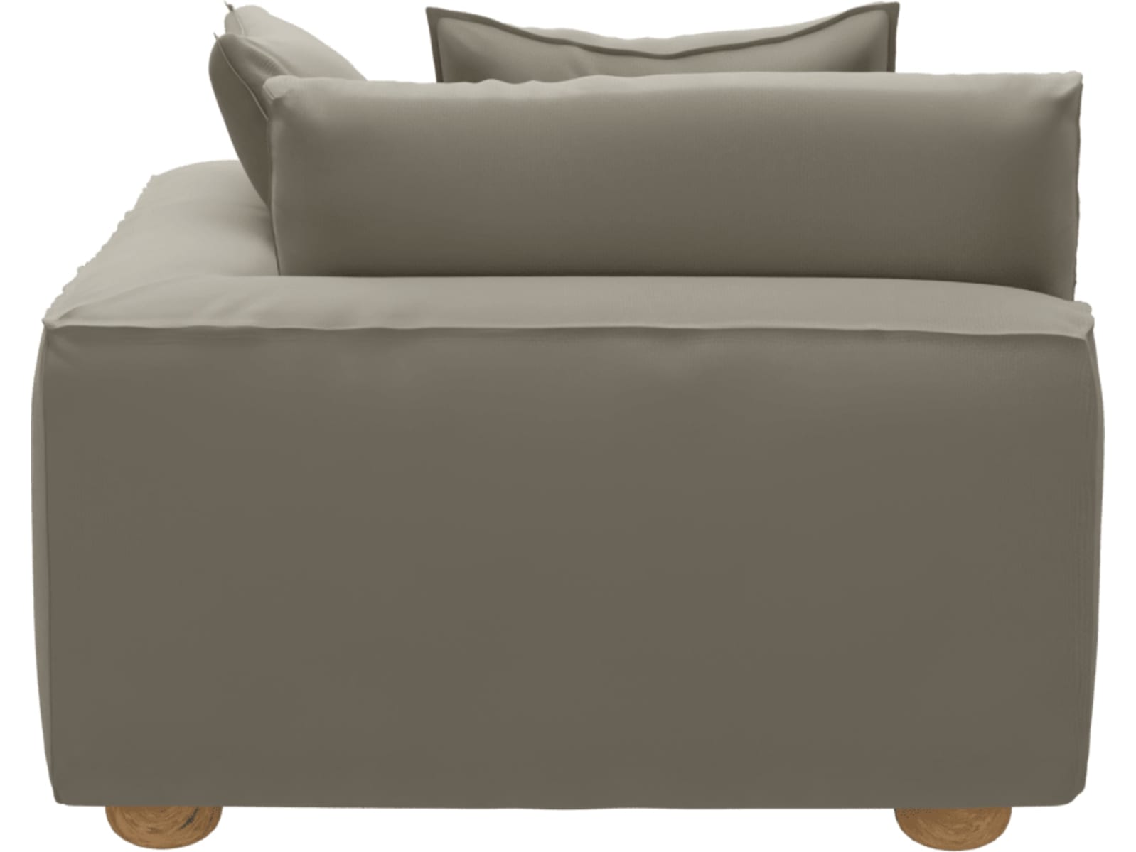 Tully Plaza Natural Chaise Right Arm Facing Module color Plaza Natural