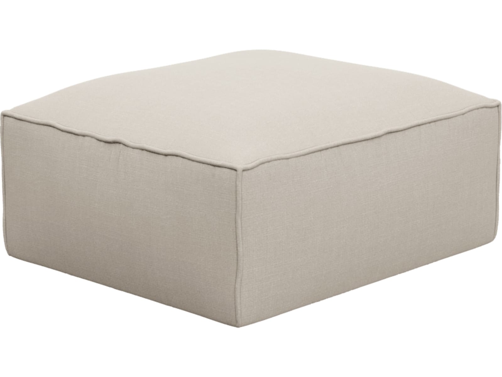Kai Santa Fe Sand Ottoman color Santa Fe Sand