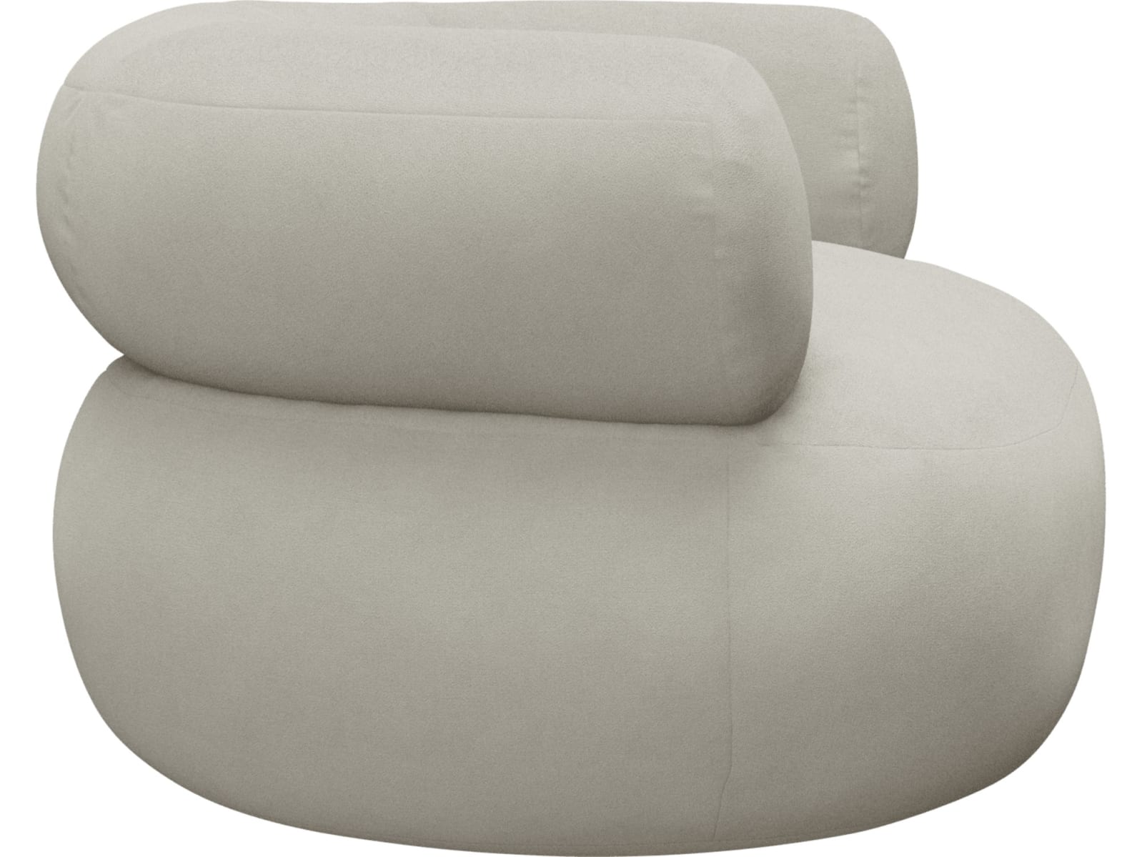 Colette California Ivory Swivel Armchair color California Ivory