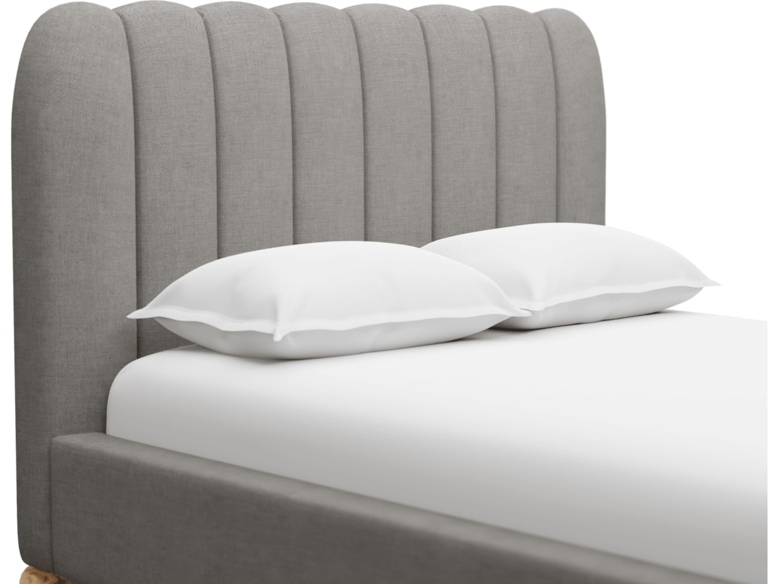 Maeve Bed Isla Soft Grey color Isla Soft Grey