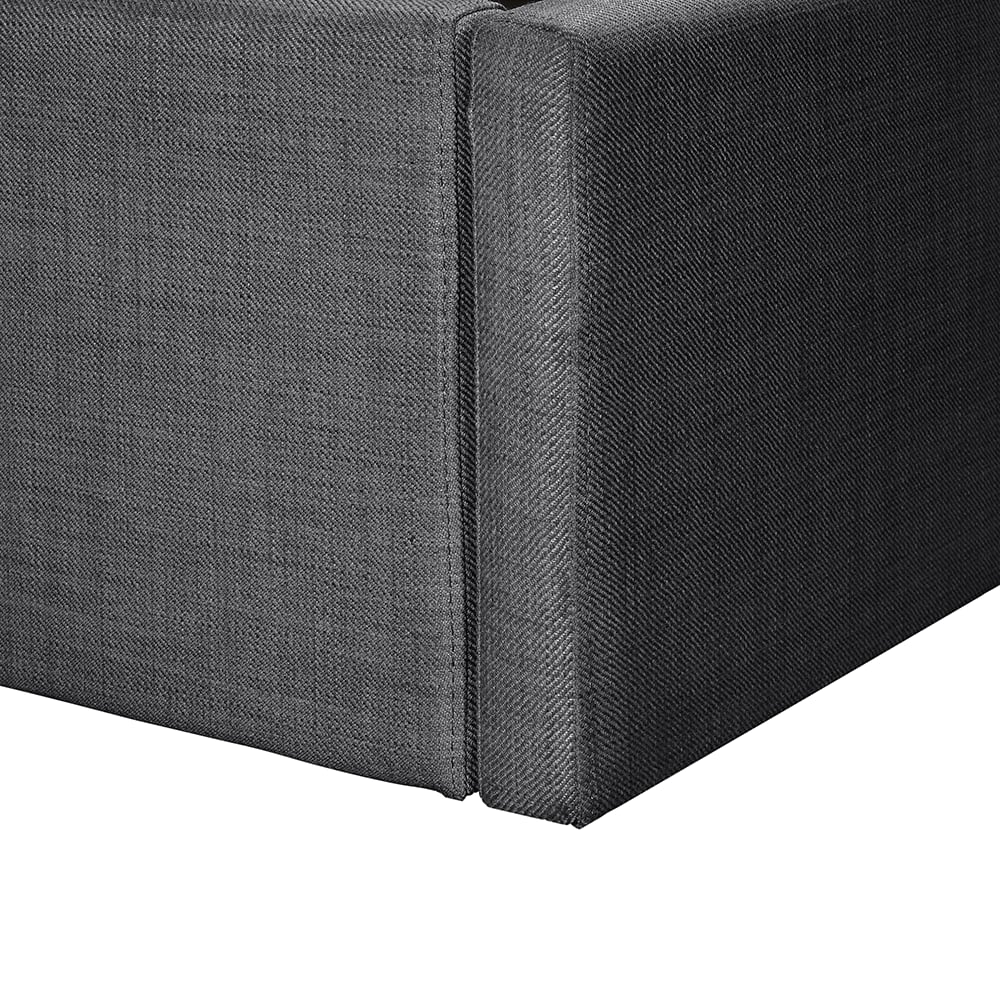 Terrigal Bed Frame Charcoal color Charcoal