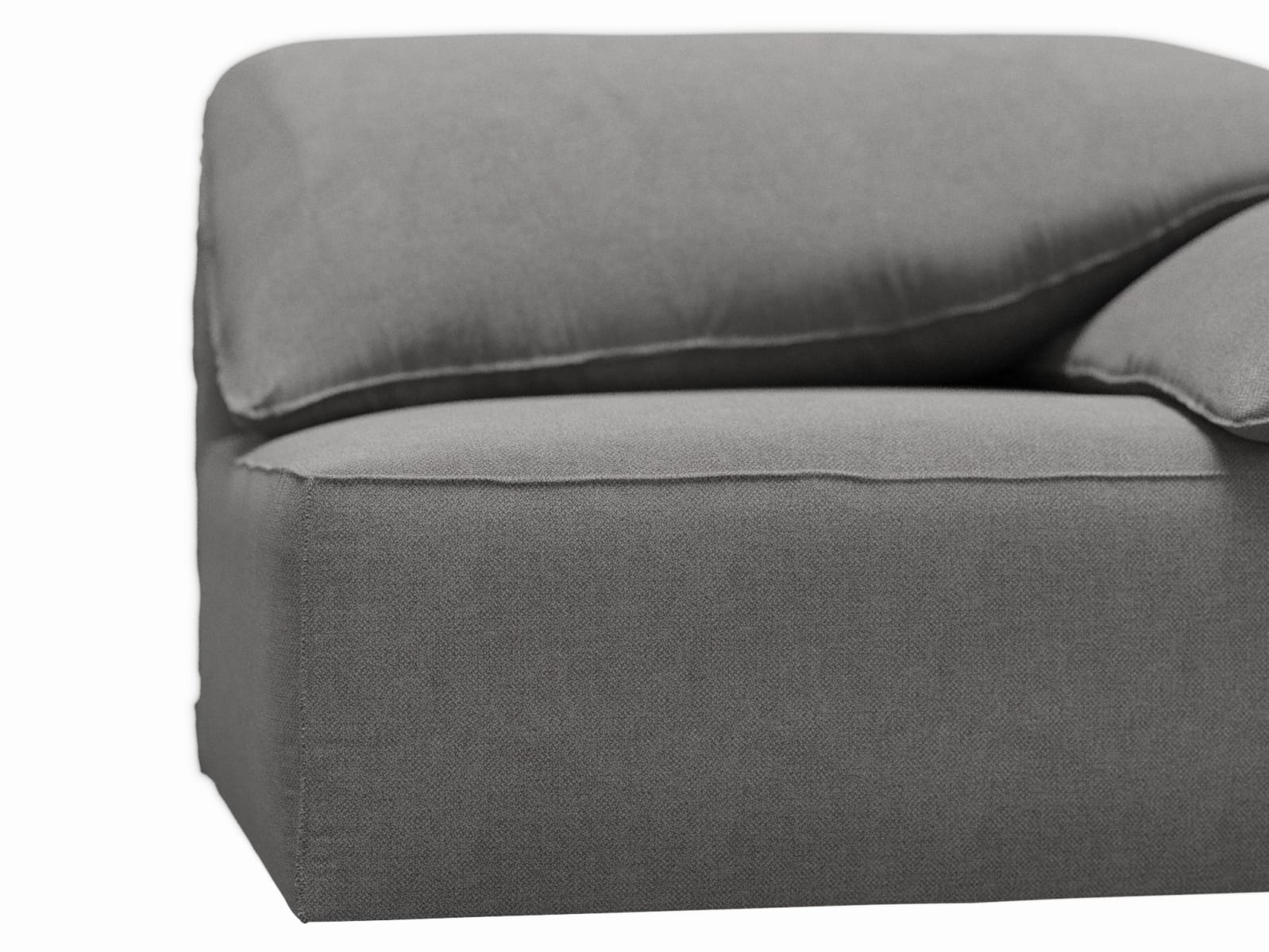 Clarence California Slate 2 Seat Right Arm Facing Sofa Module color California Slate