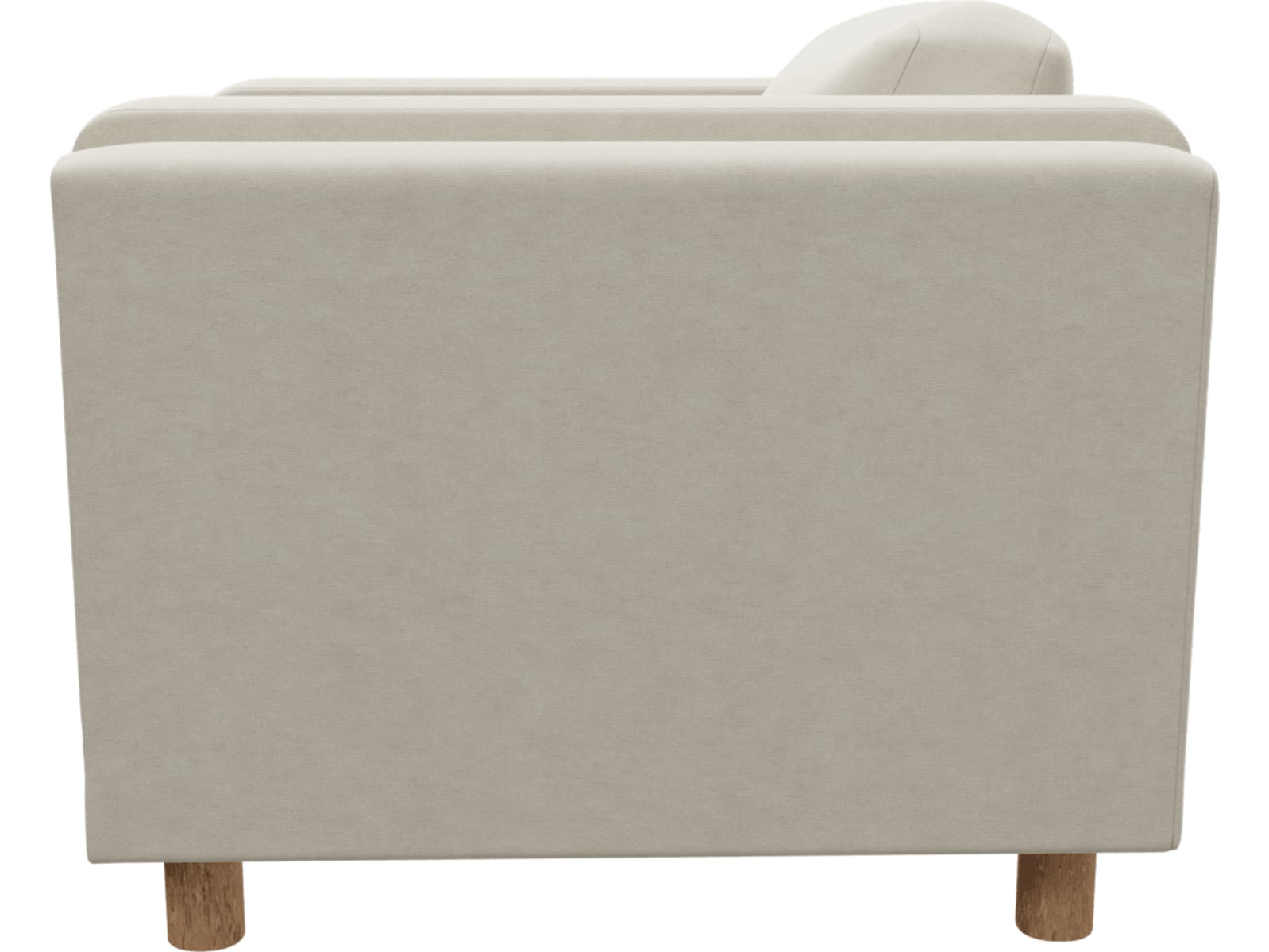 Hayes Muse Flax Armchair color Muse Flax