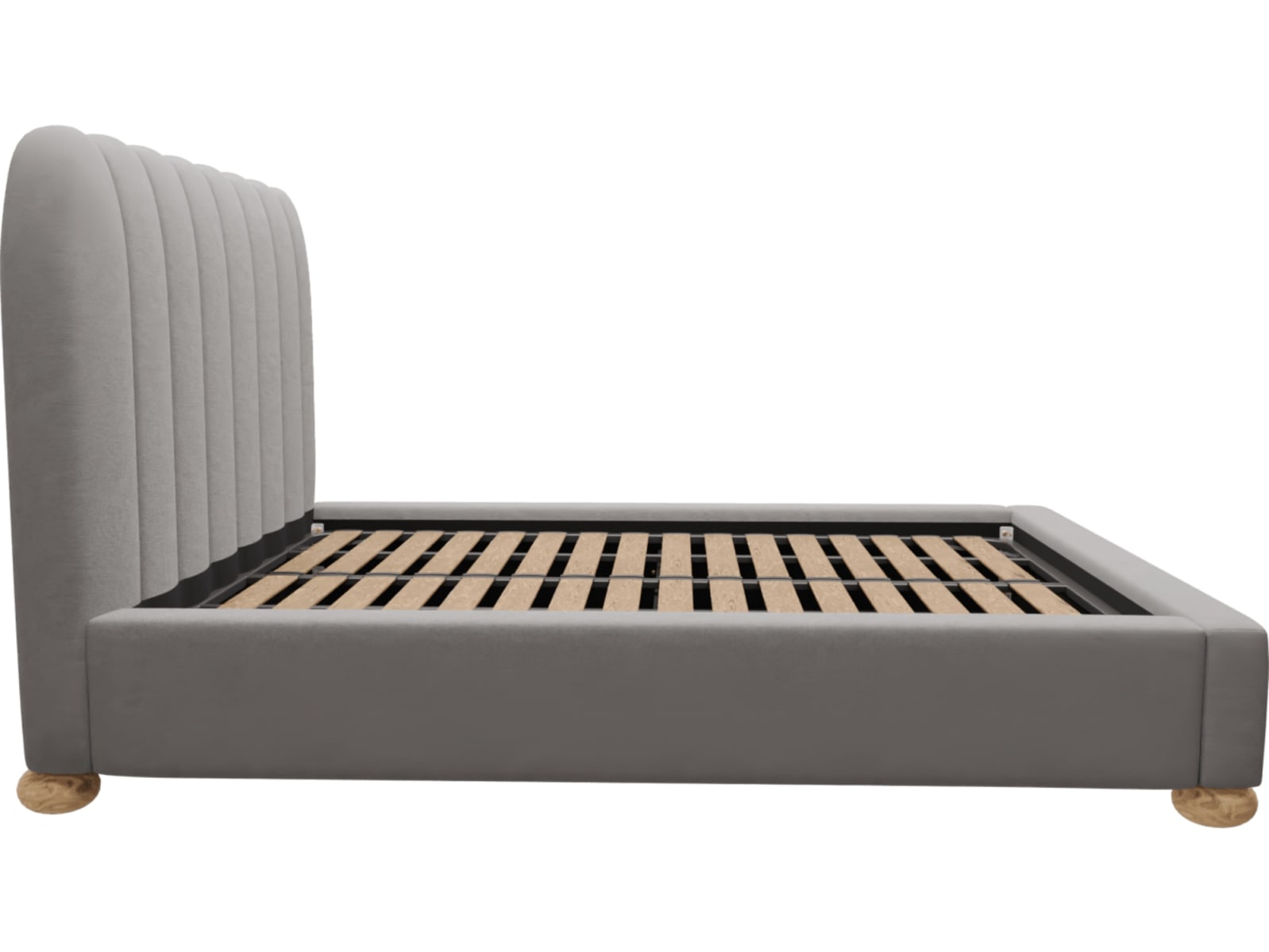 Maeve Bed View Steel color View Steel