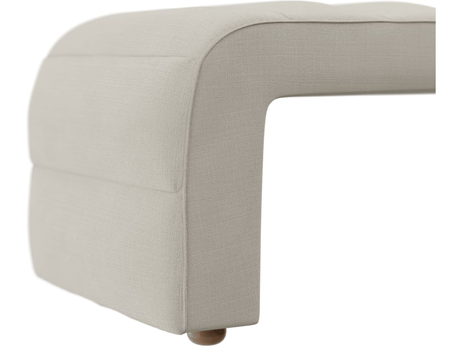 Maeve Bench Toorak Pearl color Toorak Pearl