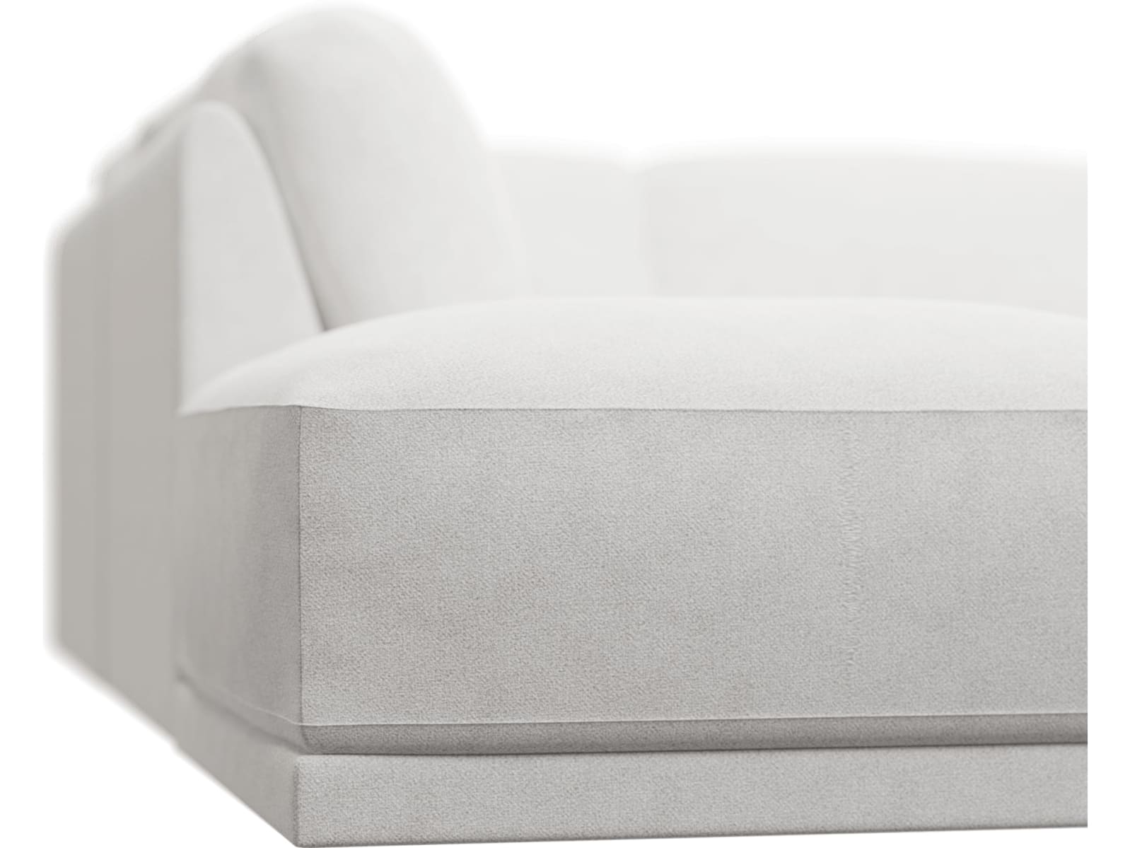 Emily Modular Sofa Noa Fog - 6 Piece color Noa Fog