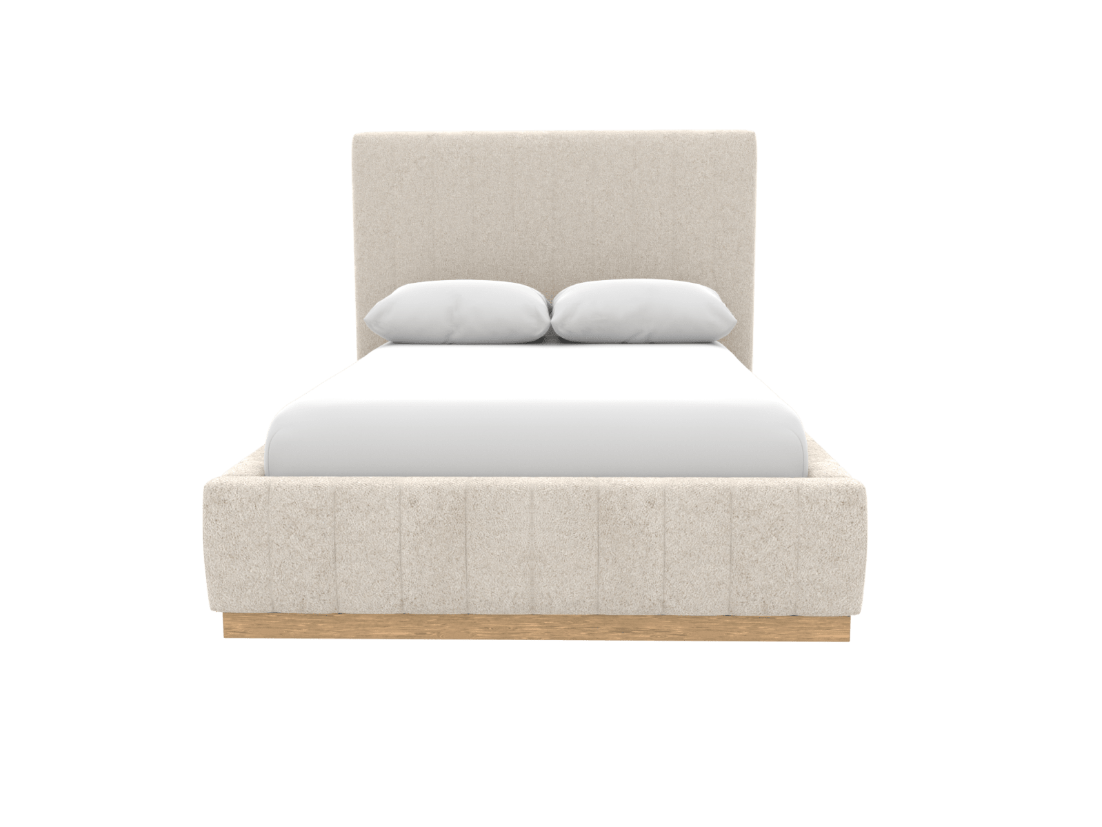 Brentwood Gas Lift Bed Avon Mineral Queen color Avon Mineral