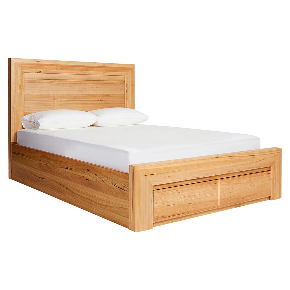 Bellambi Gas Lift Bed - King color Natural