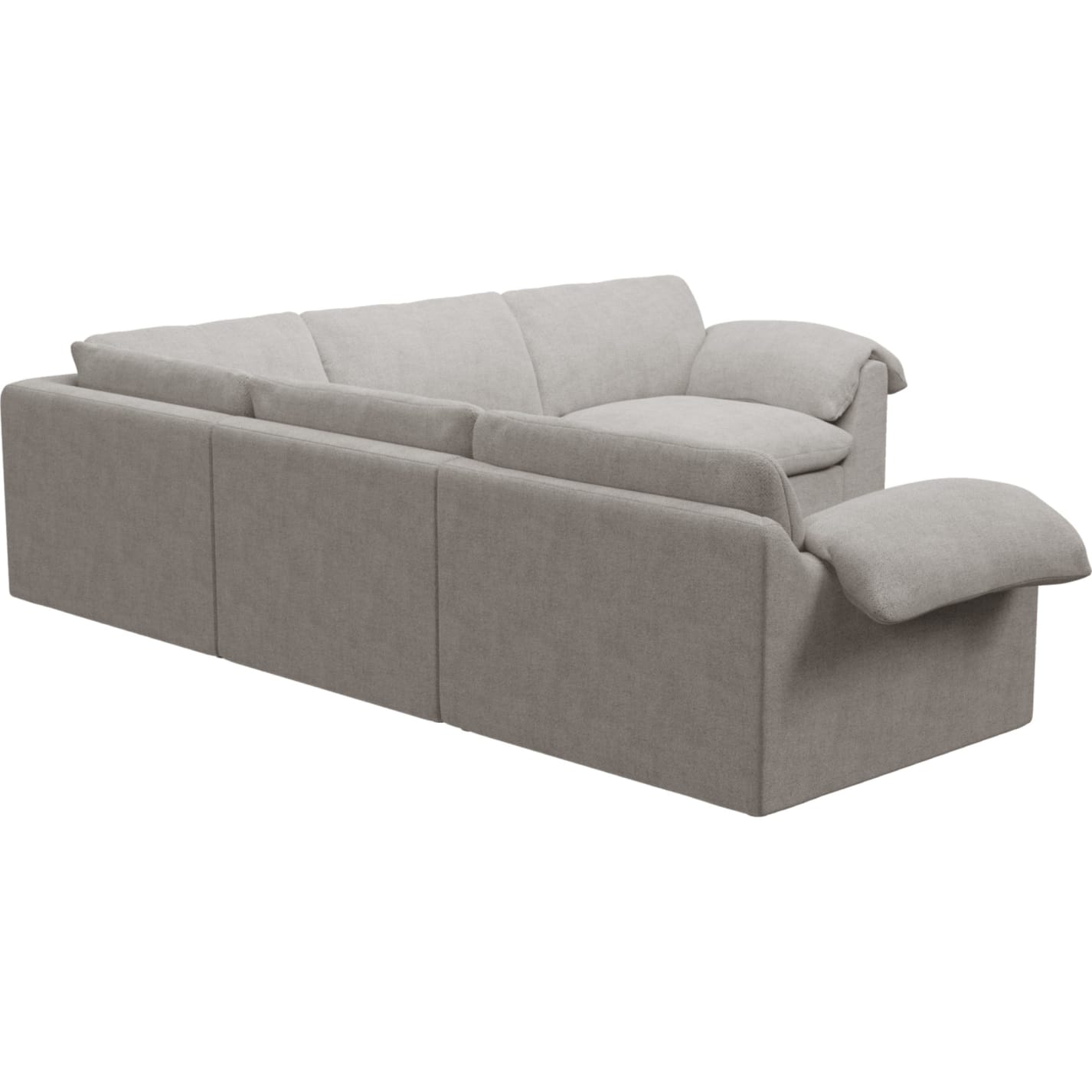 Ludlow Avon Mineral Corner Sofa - 5 Seater color Avon Mineral