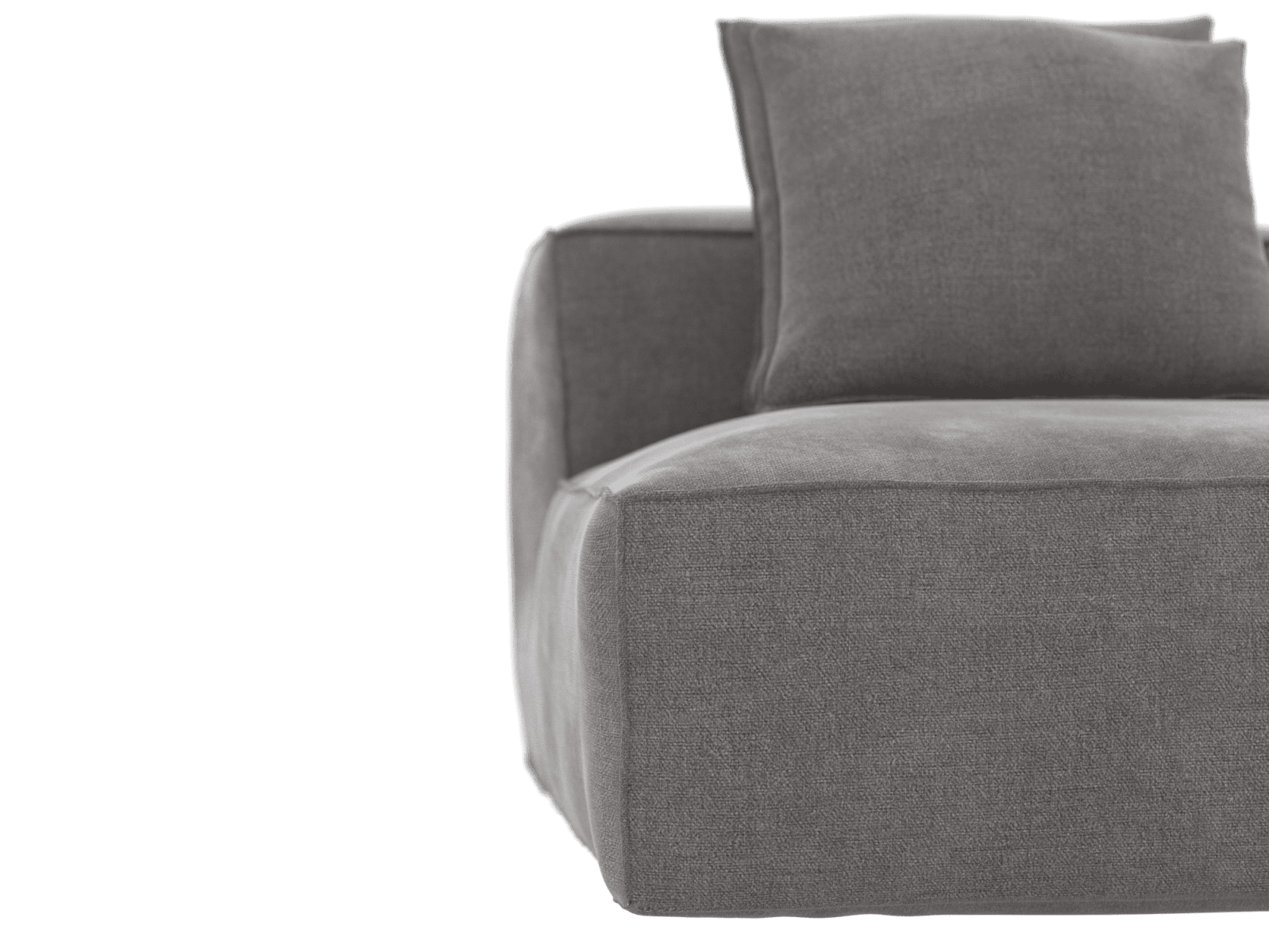 Riley Tribute Storm Terminal Right Sofa Module color Tribute Storm