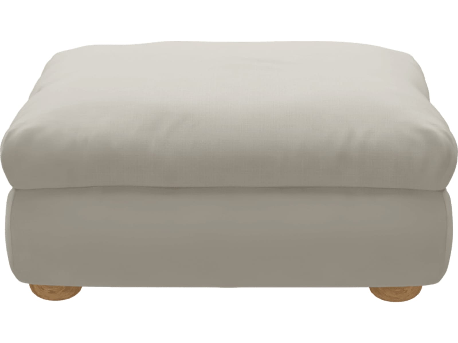 Tully Toorak Pearl Ottoman color Toorak Pearl