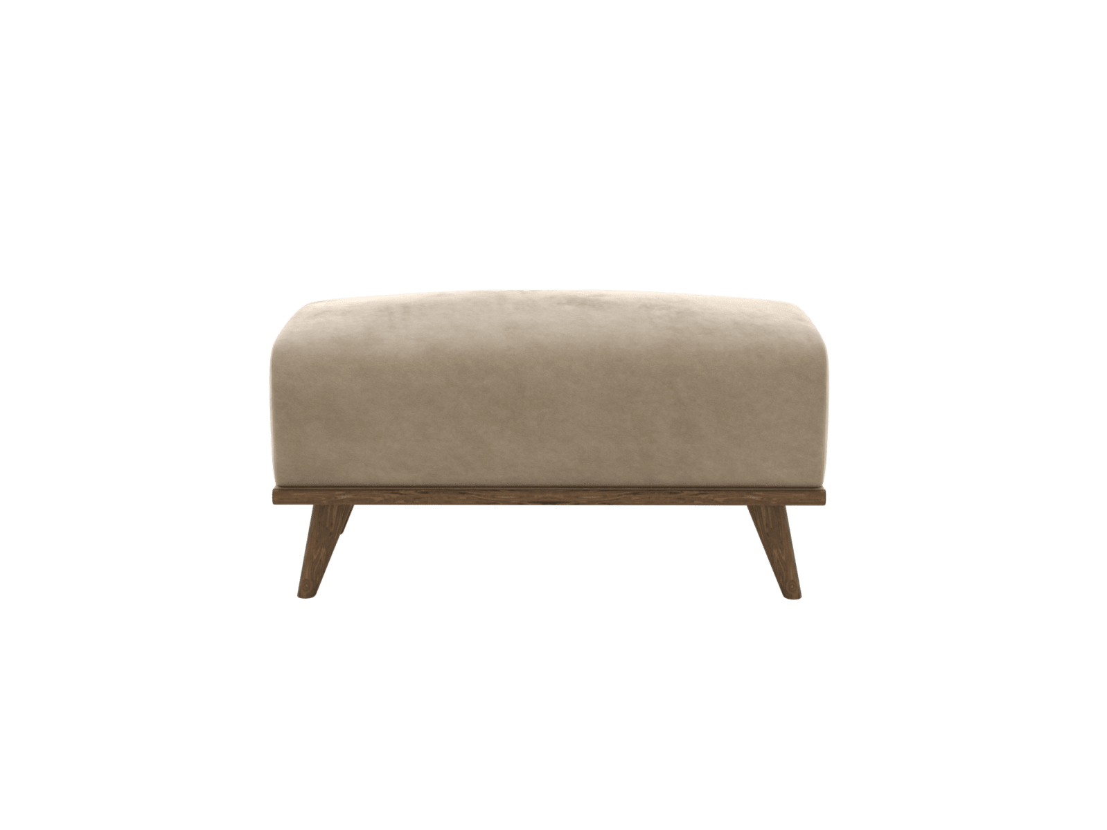 Dane Muse Soft Brown Ottoman color Muse Soft Brown