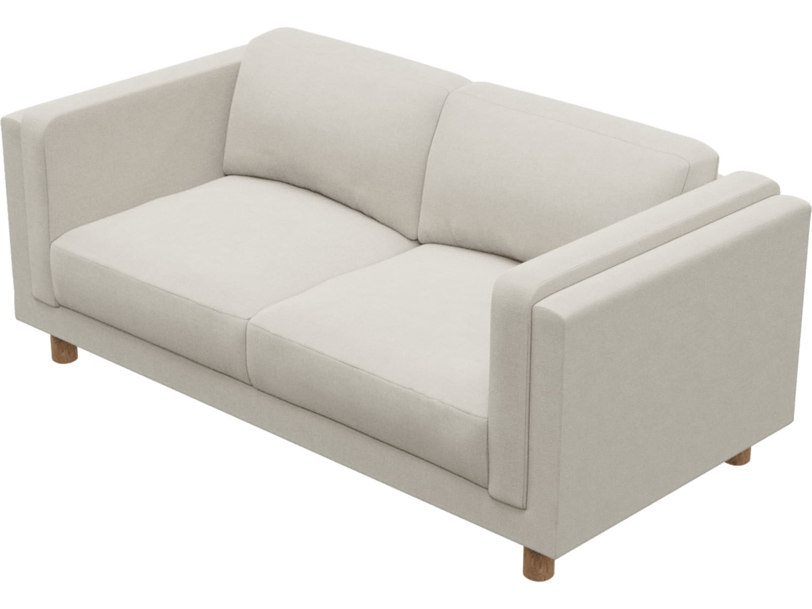 Hayes Toorak Pearl Sofa - 3 Seater color Toorak Pearl