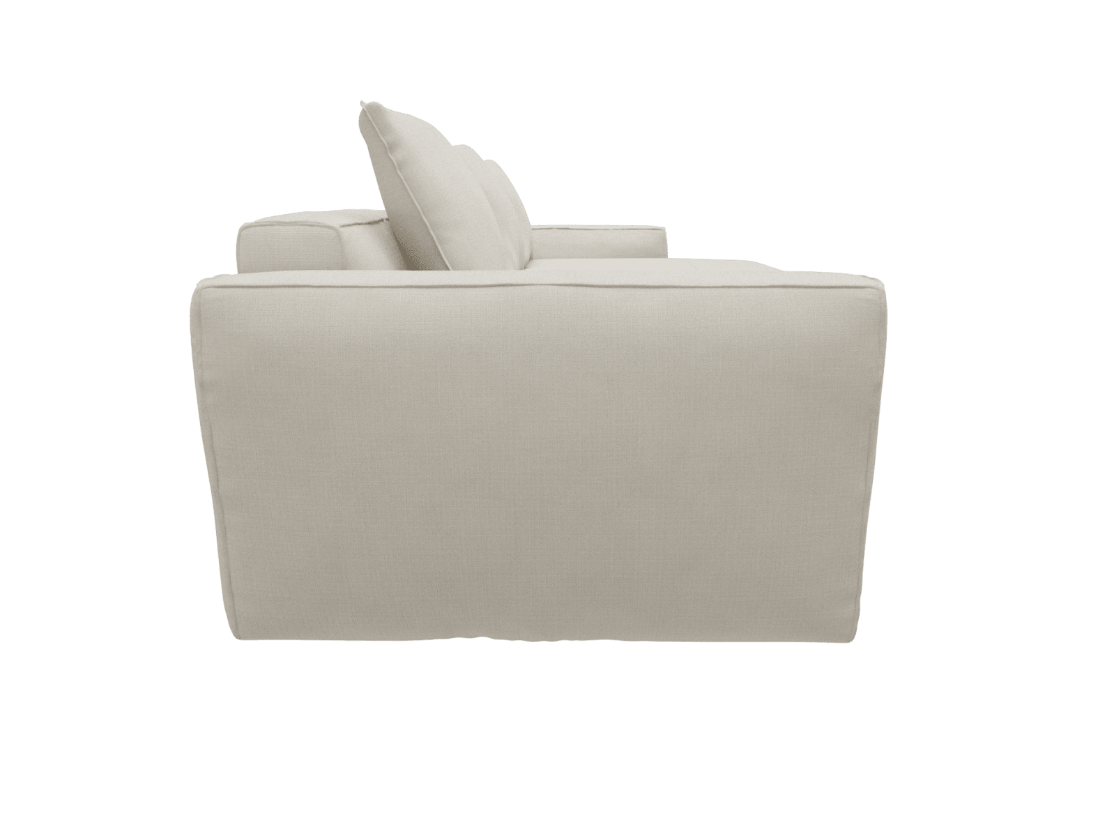 Riley Apt Toorak Pearl Sofa - 3 Seater Chaise color Toorak Pearl