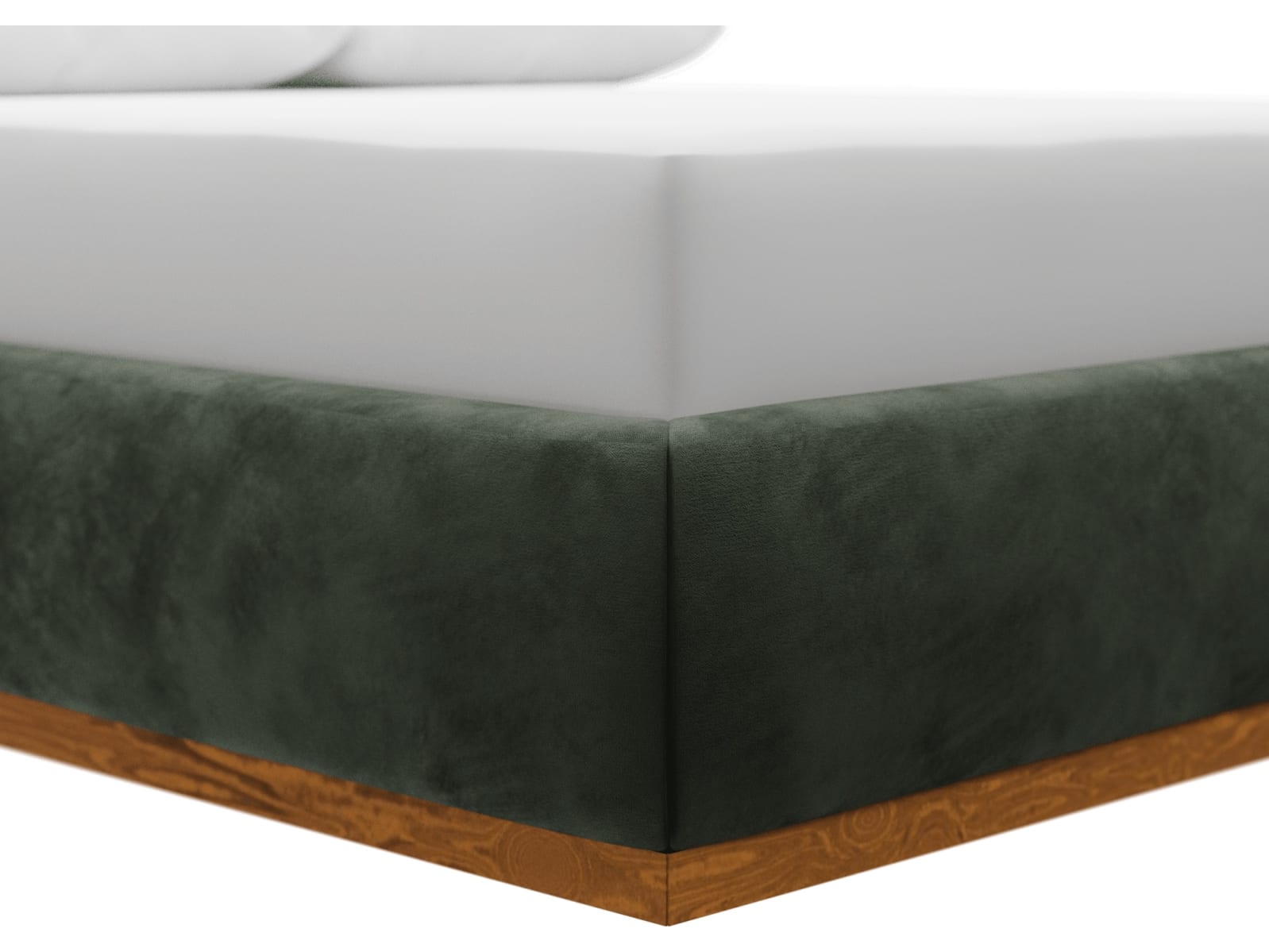 Haven Dark Gas Lift Bed Muse Forest color Muse Forest