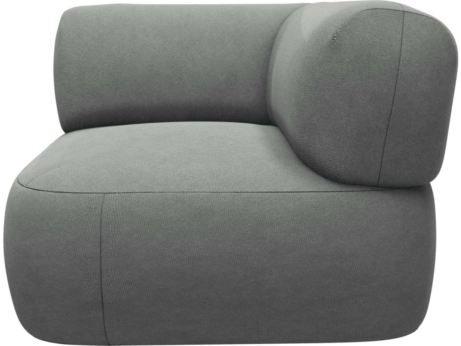 Beckett Maya Flint Sofa Module Corner color Maya Flint