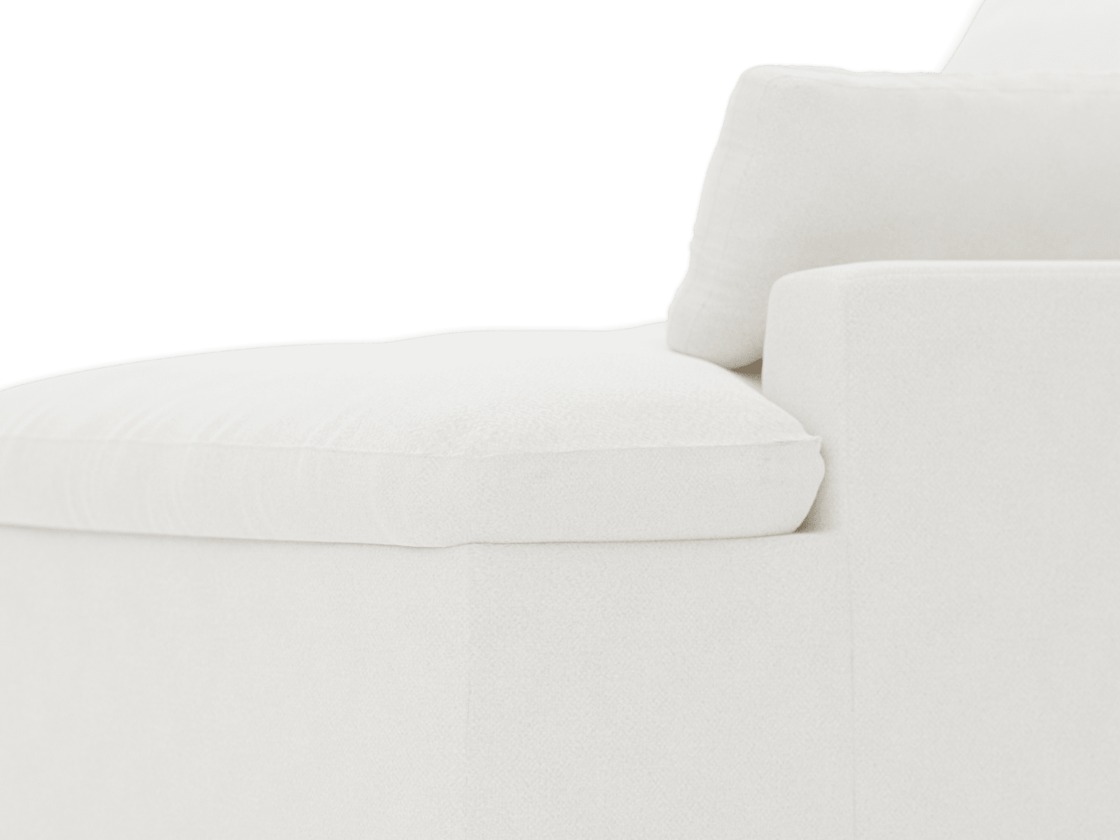 Retreat Noa Fog Chaise Sofa Right Arm Facing Module color Noa Fog