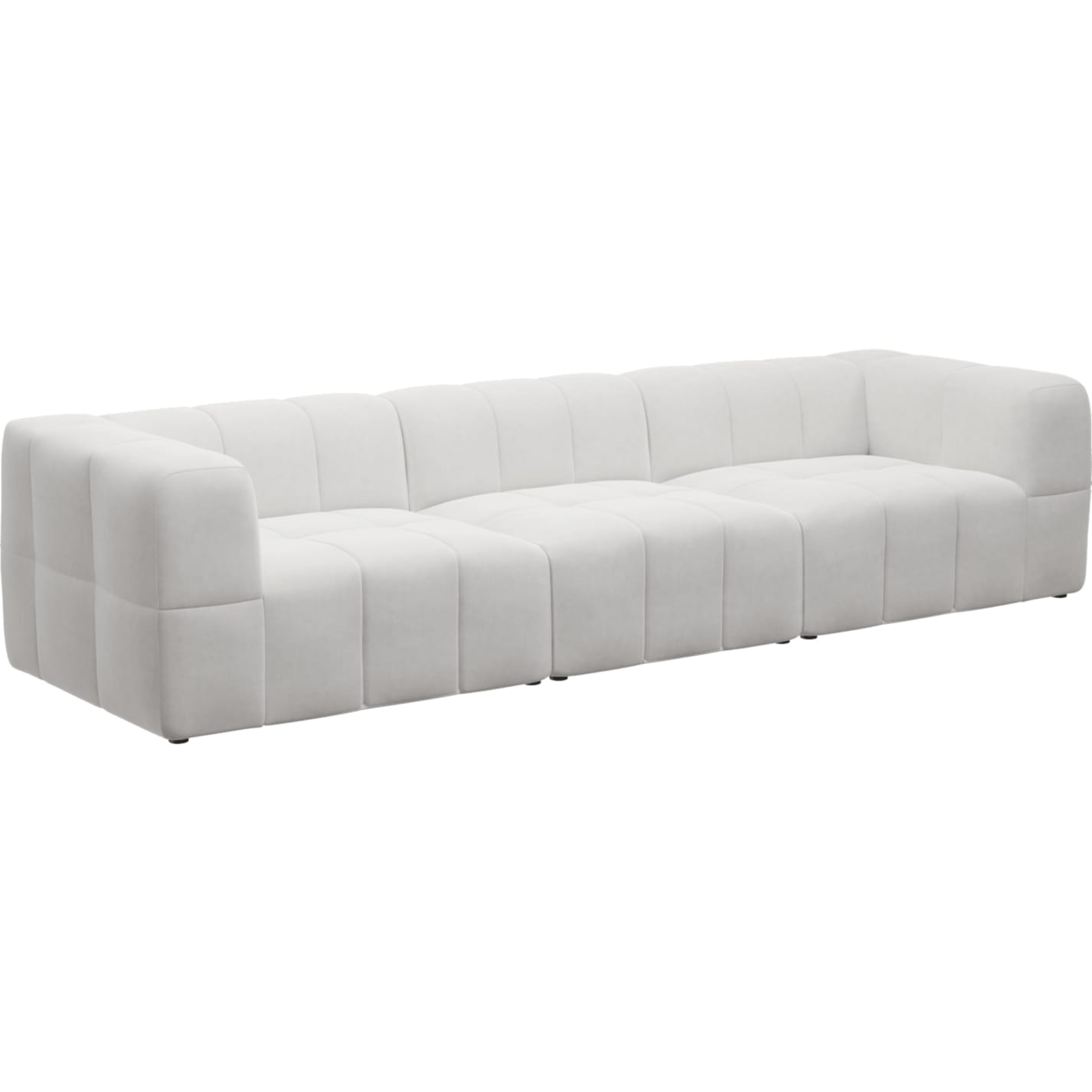 Lucello Muse Frost Modular Sofa - 3 Piece color Muse Frost