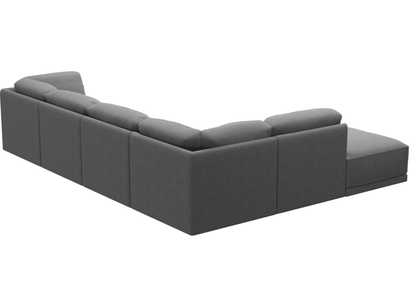 Emily Modular Sofa Maya Flint - 6 Piece color Maya Flint